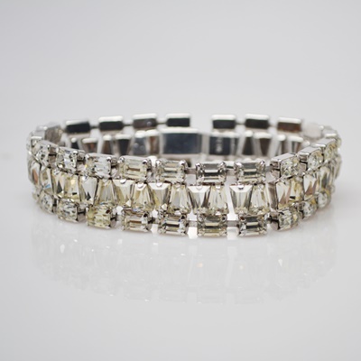 Weiss Vintage Rhinestone Bracelet