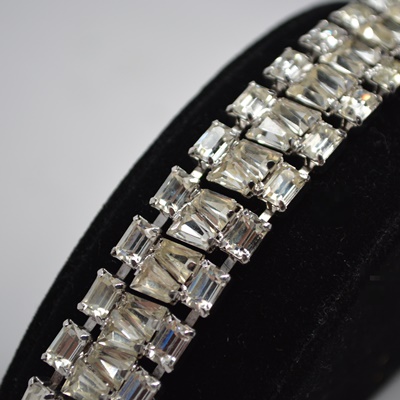 Weiss Vintage Rhinestone Bracelet