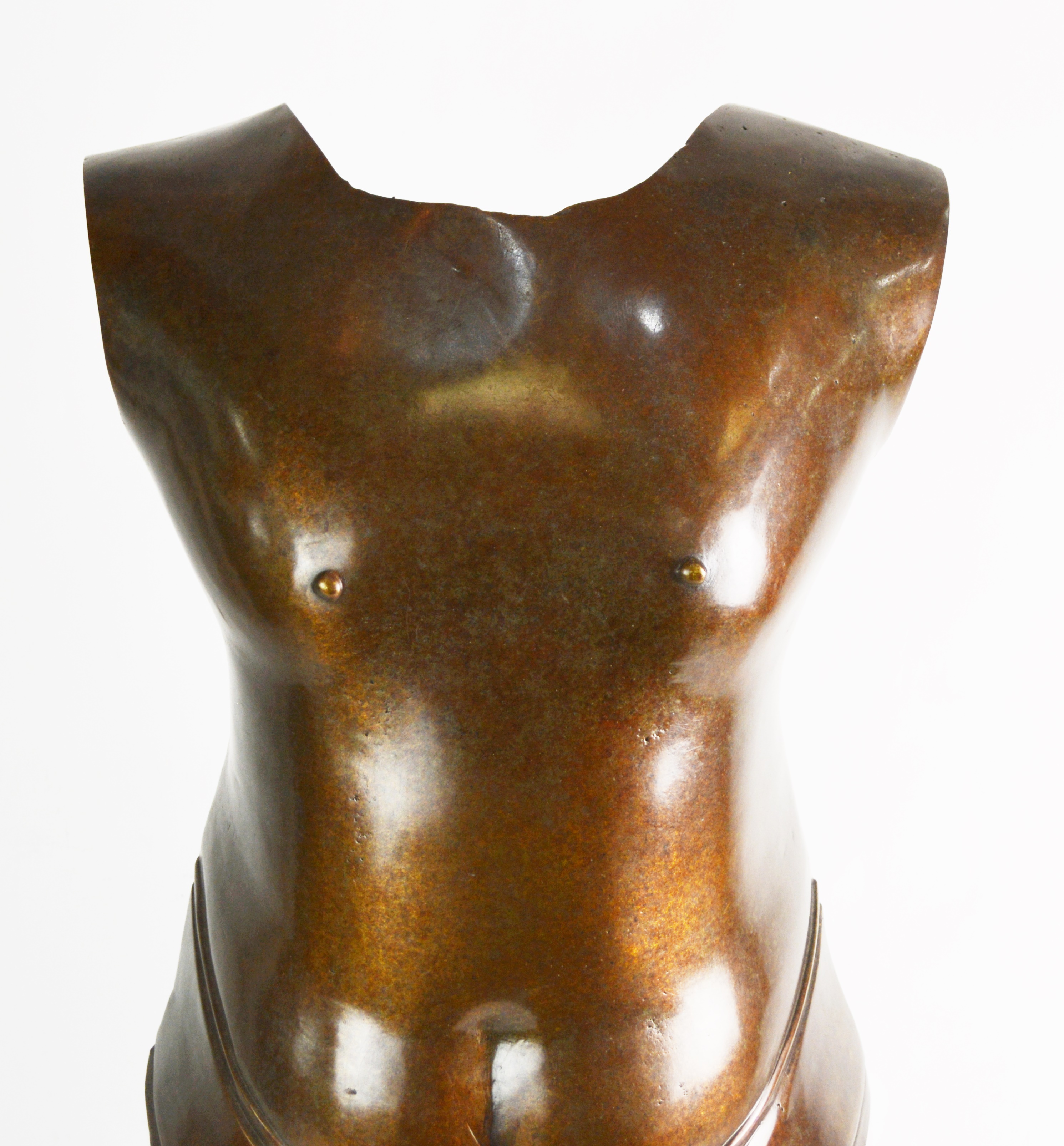 Bronze Cuirass Sculpture