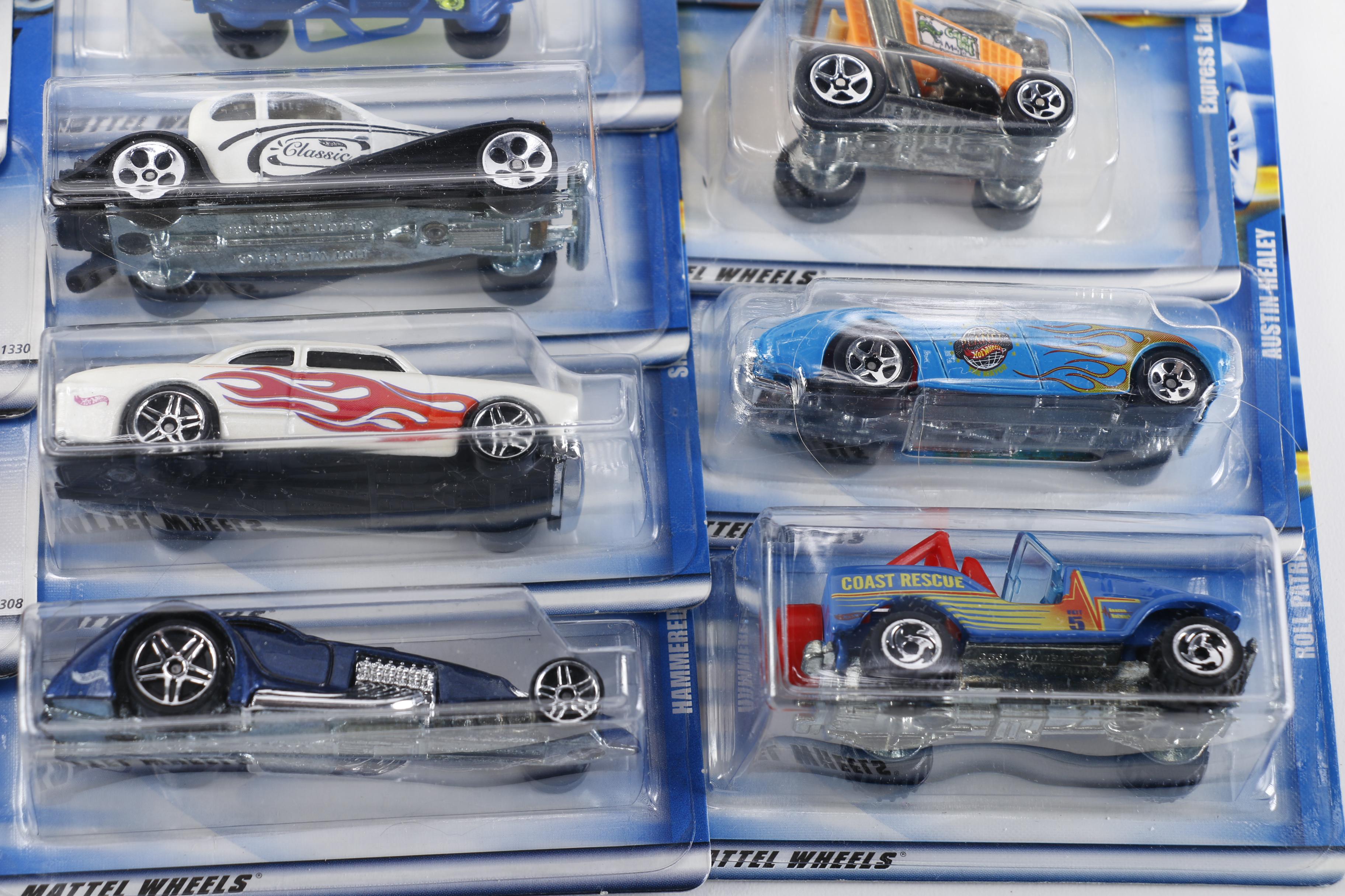 Large Collection of Hot Wheels Toy Cars