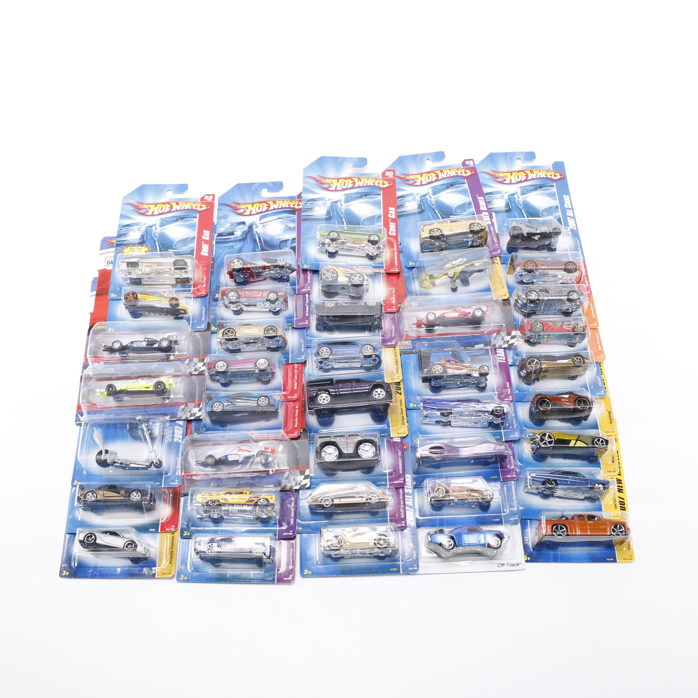 Hot Wheels Die-Cast Cars