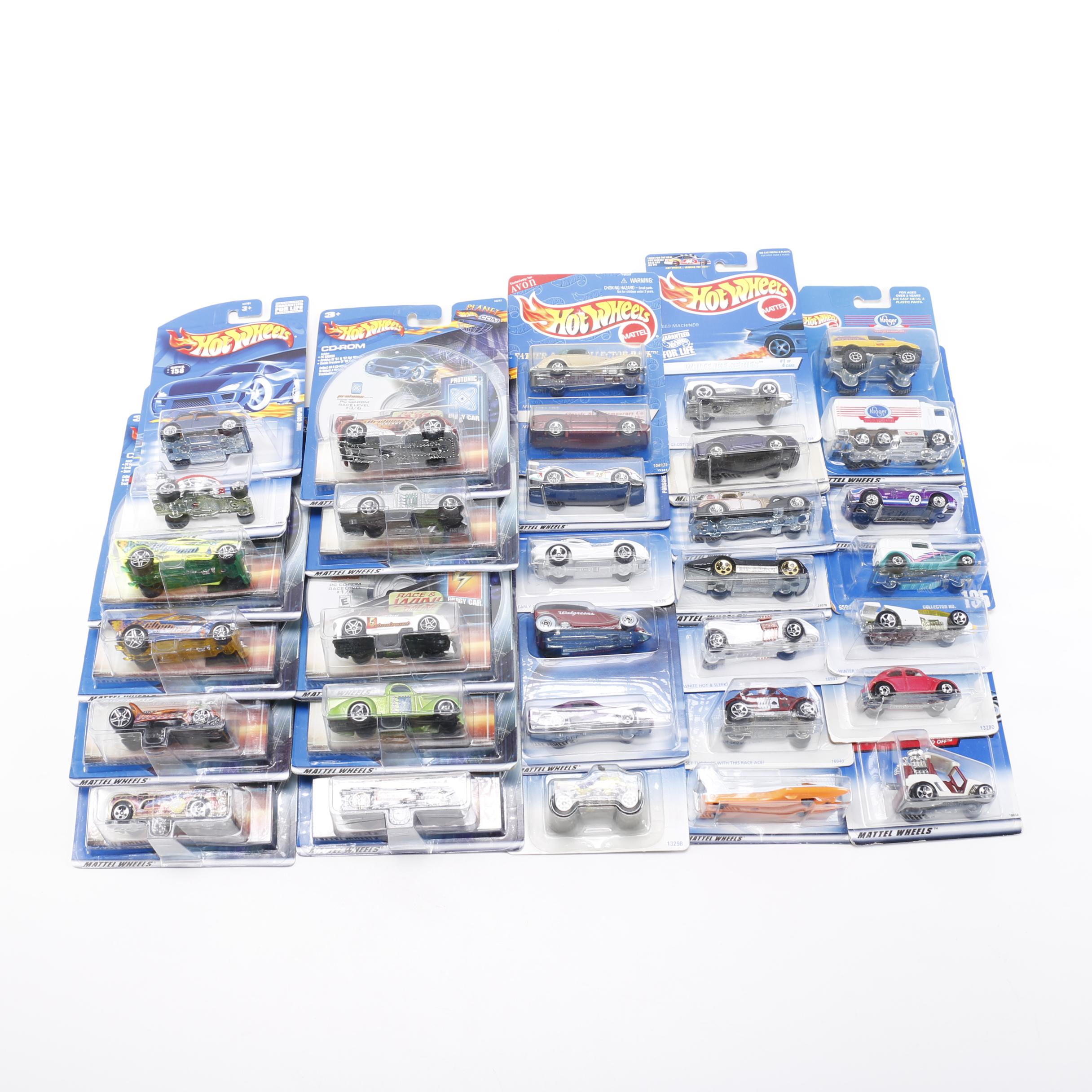 Collection of Hot Wheels Cars