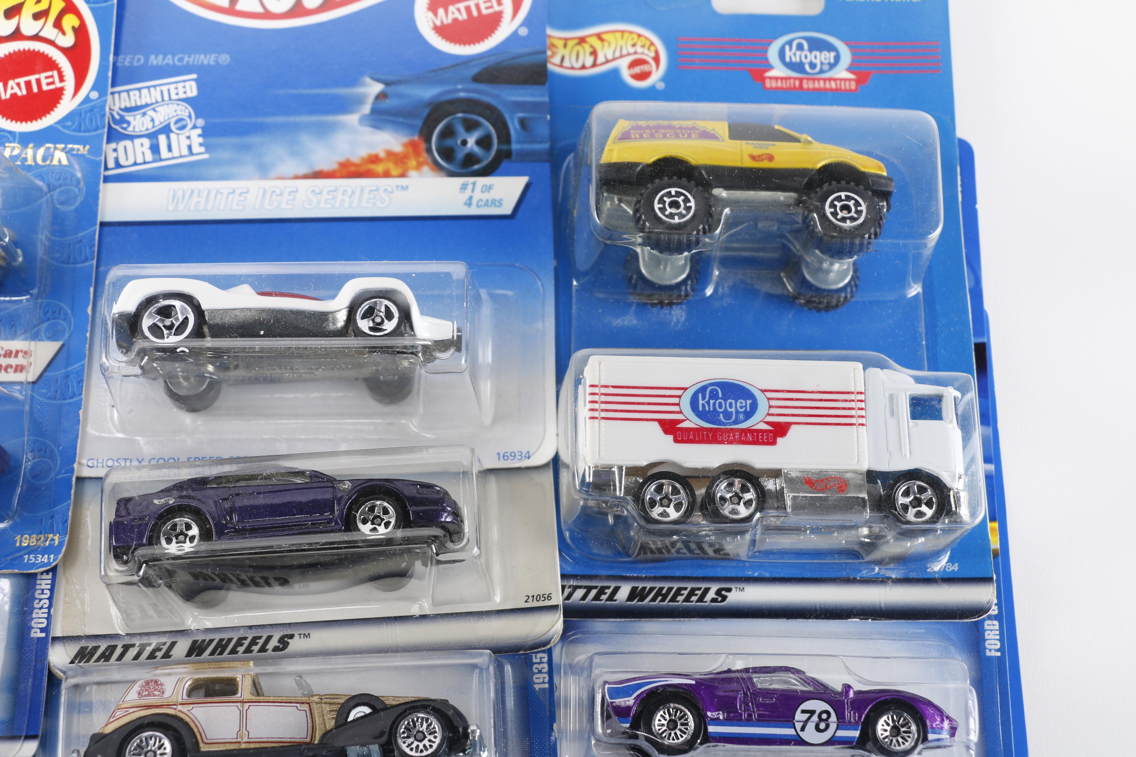 Collection of Hot Wheels Cars