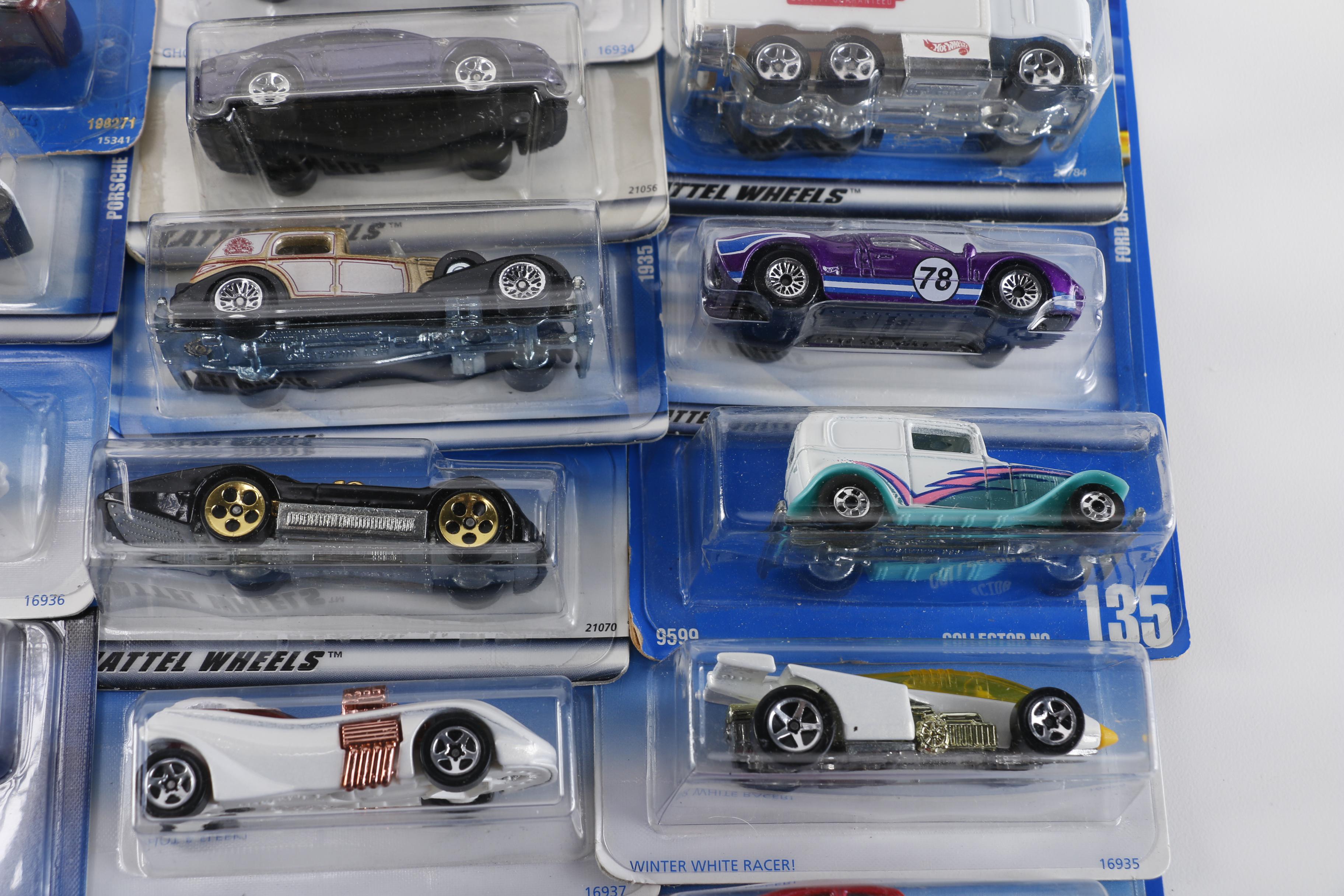 Collection of Hot Wheels Cars