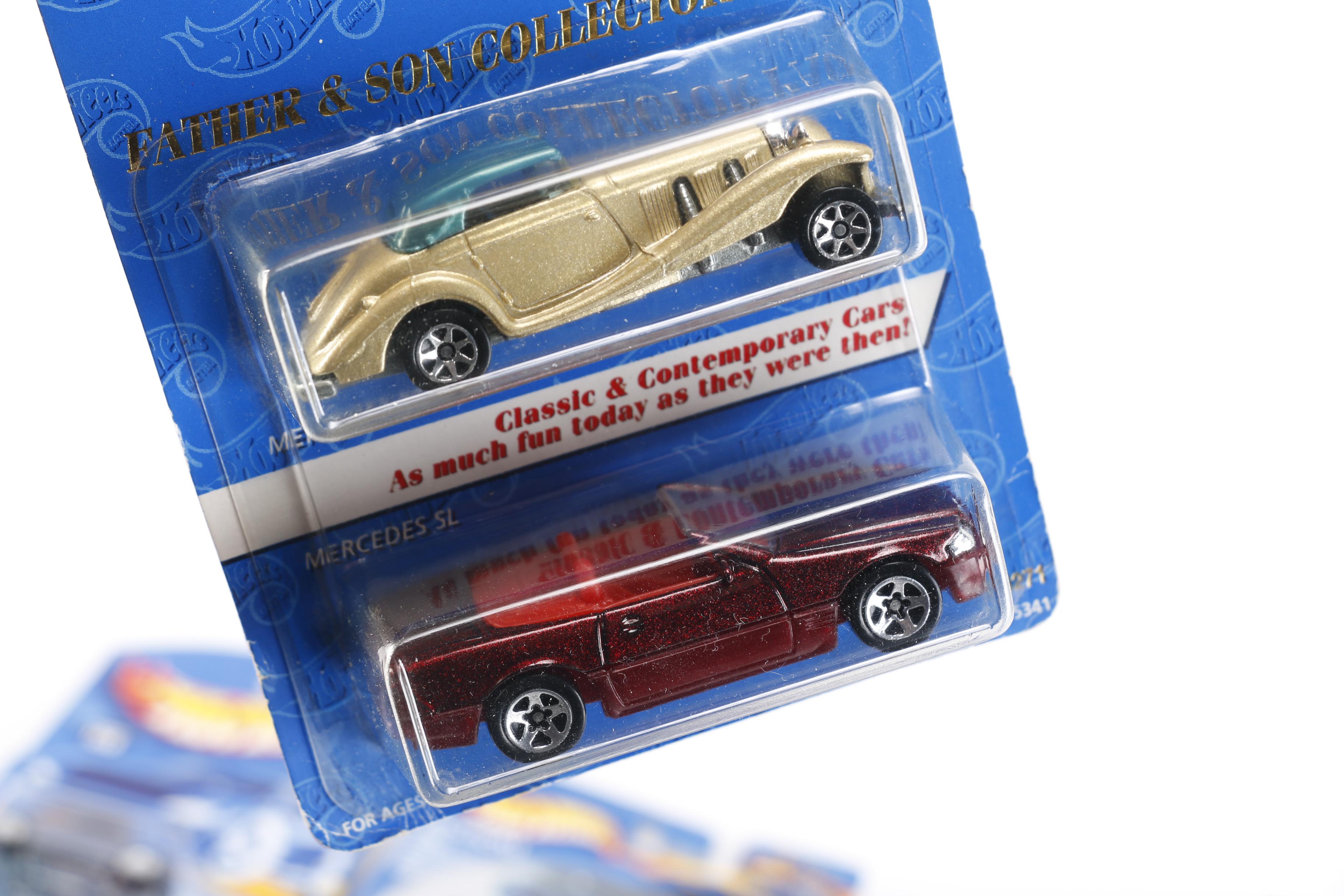 Collection of Hot Wheels Cars
