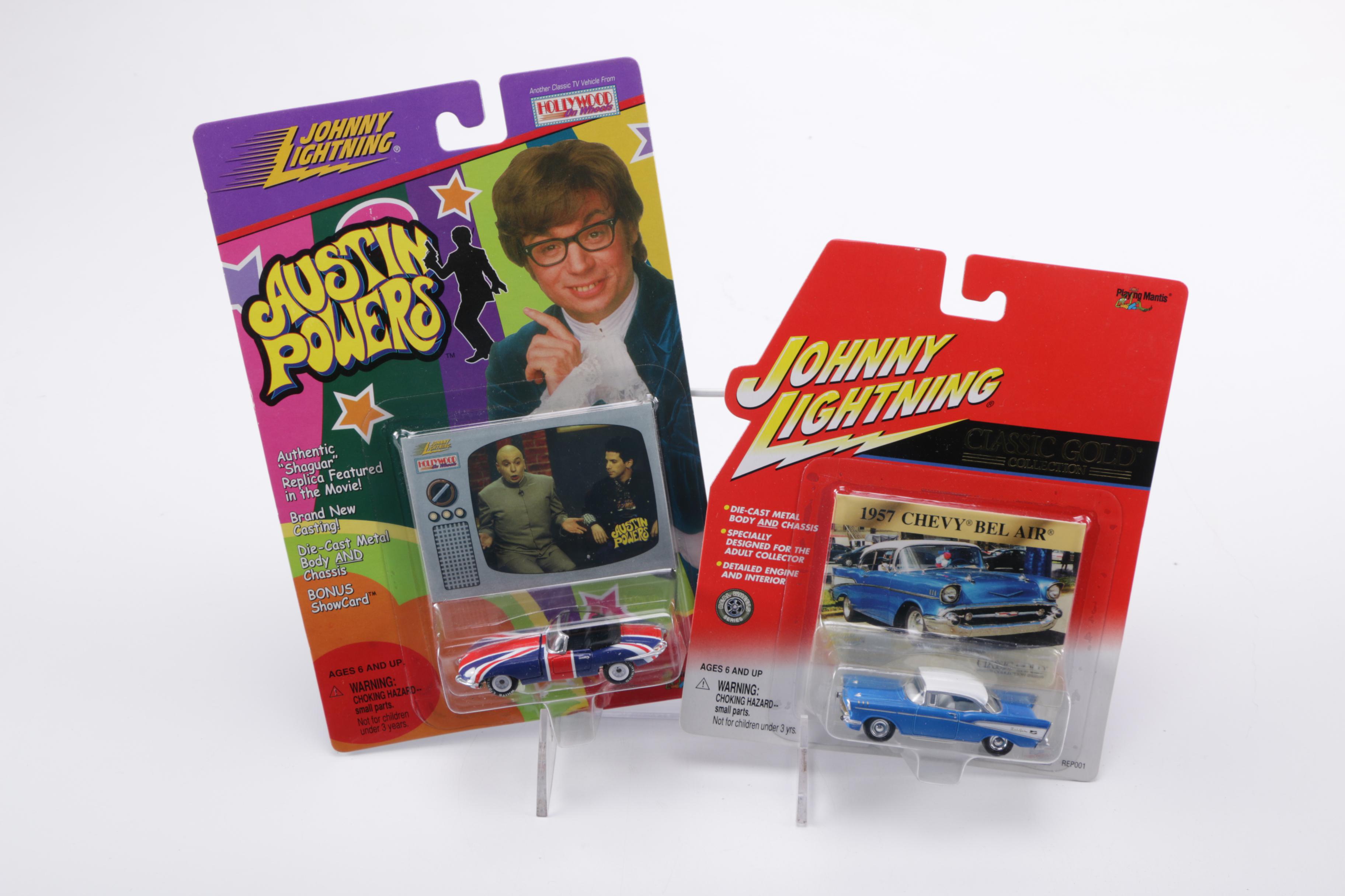 Collection of Johnny Lightning Die-Cast Cars