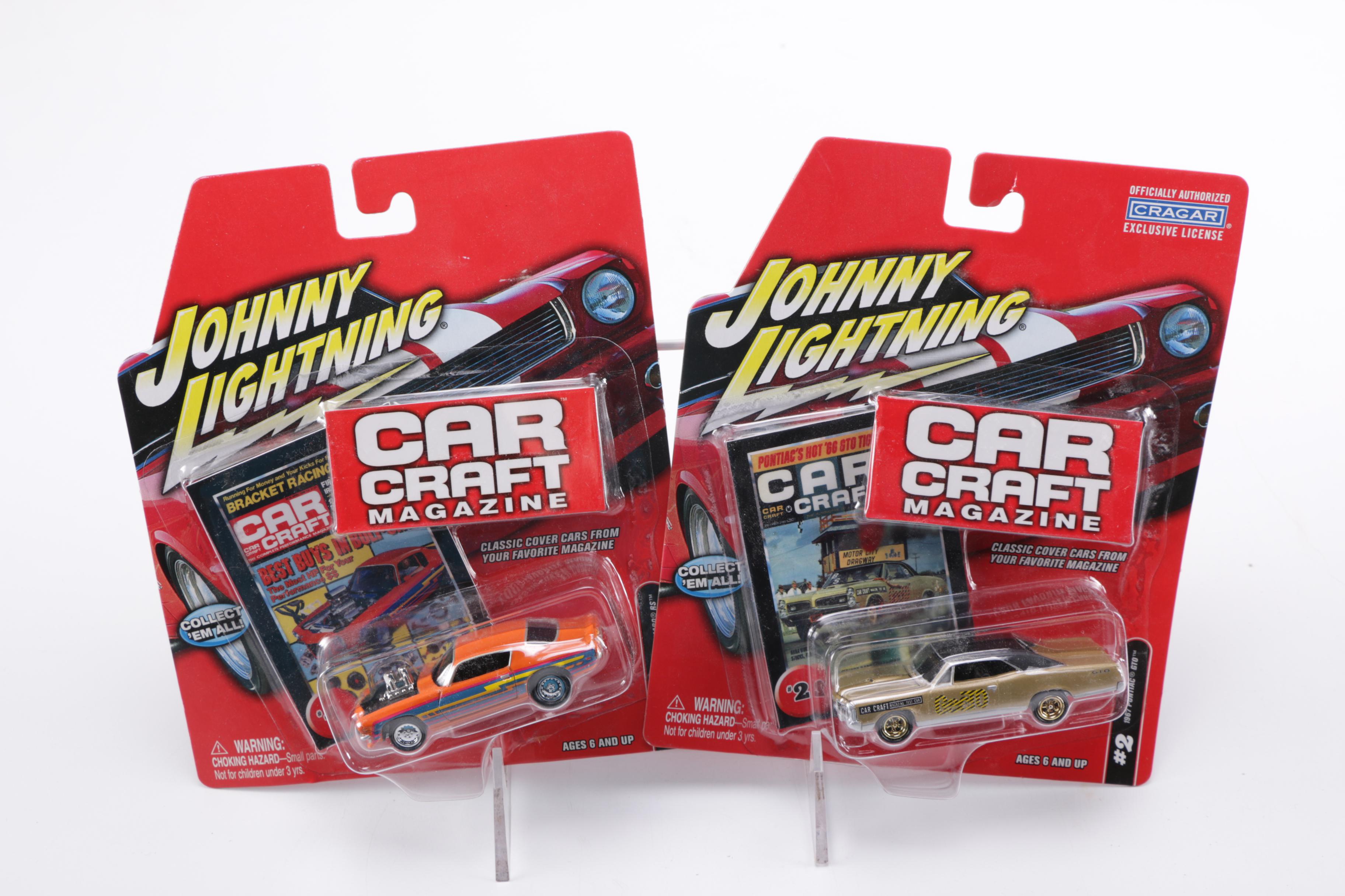 Collection of Johnny Lightning Die-Cast Cars