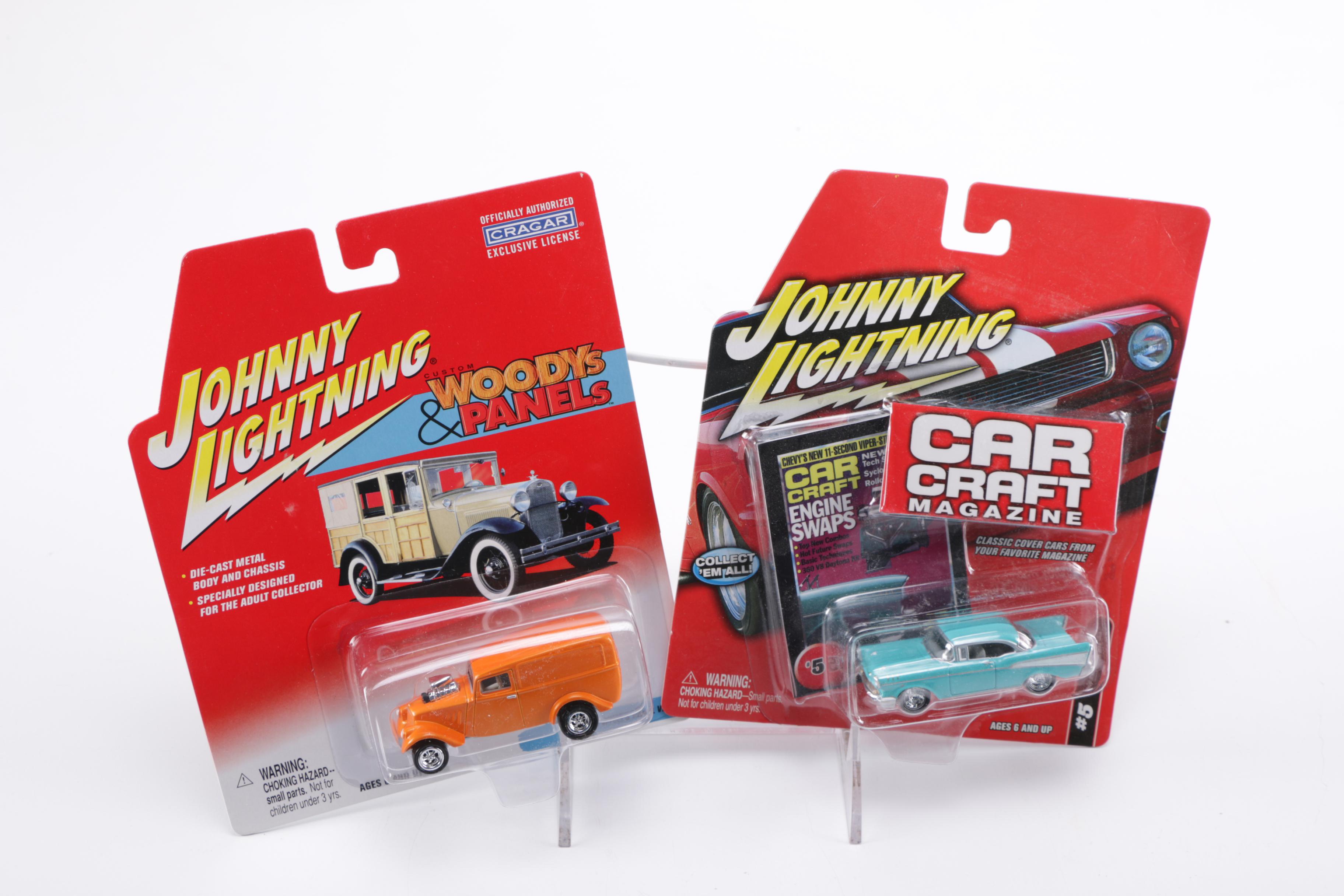 Collection of Johnny Lightning Die-Cast Cars