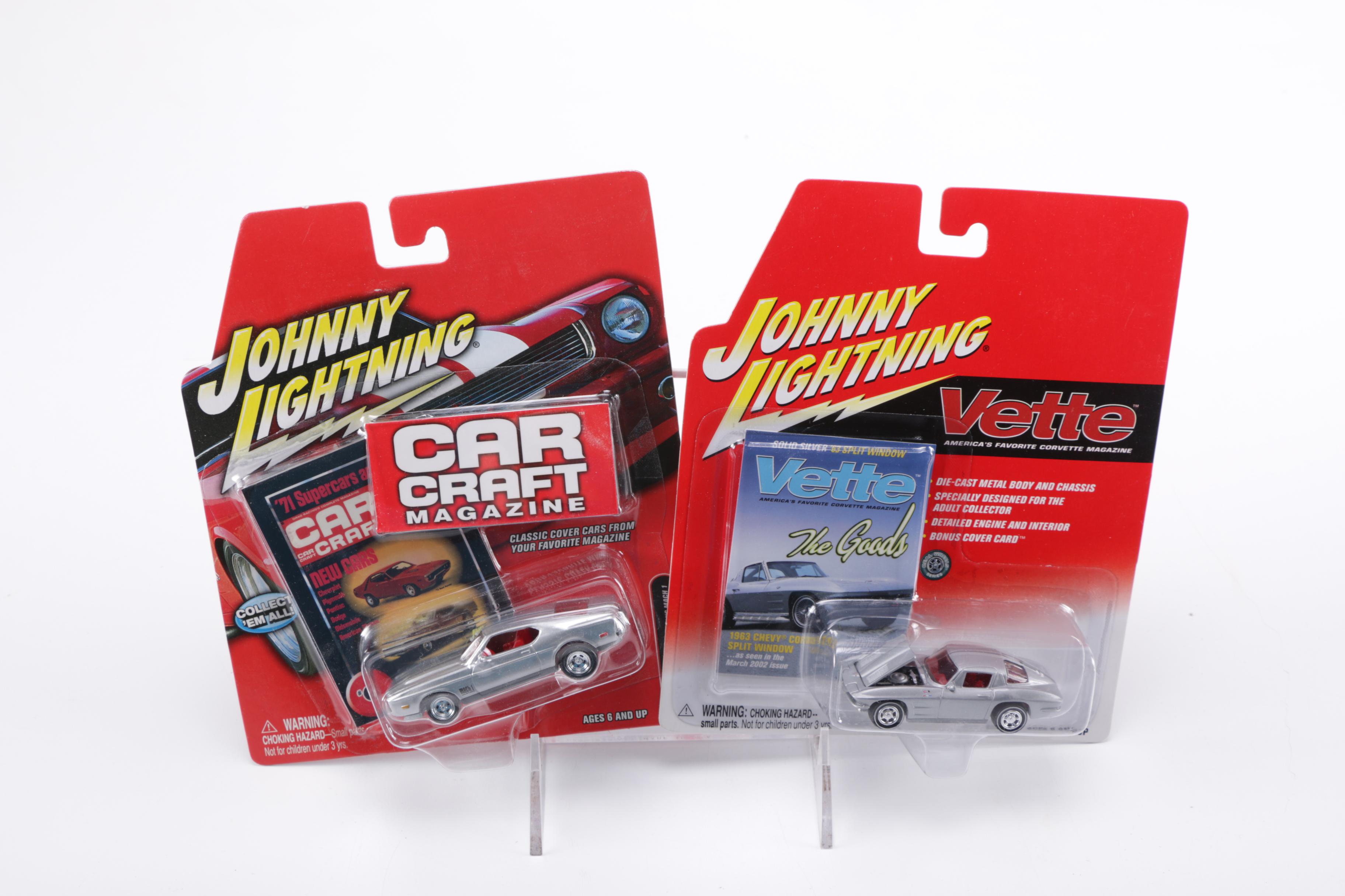 Collection of Johnny Lightning Die-Cast Cars