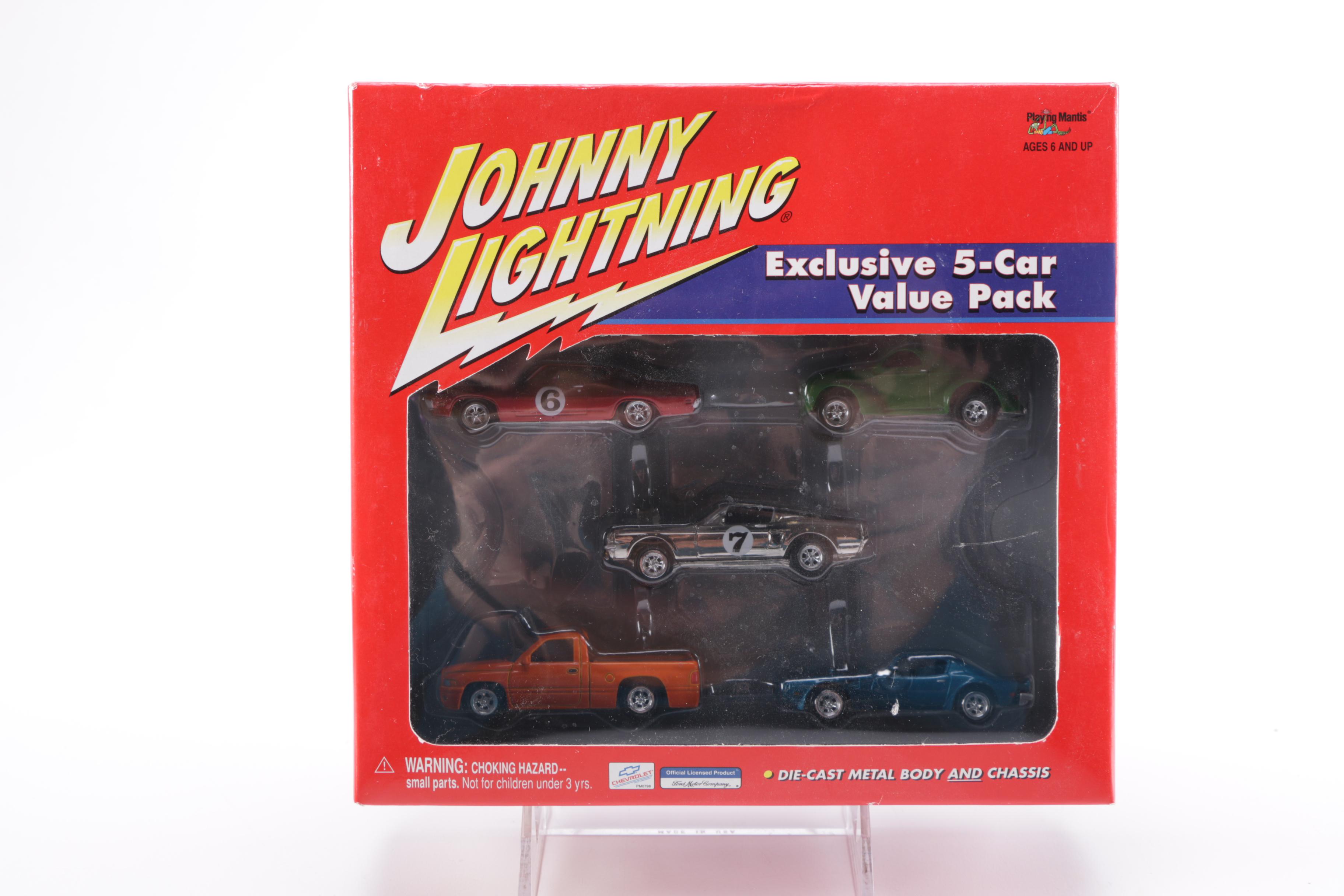 Collection of Johnny Lightning Die-Cast Cars