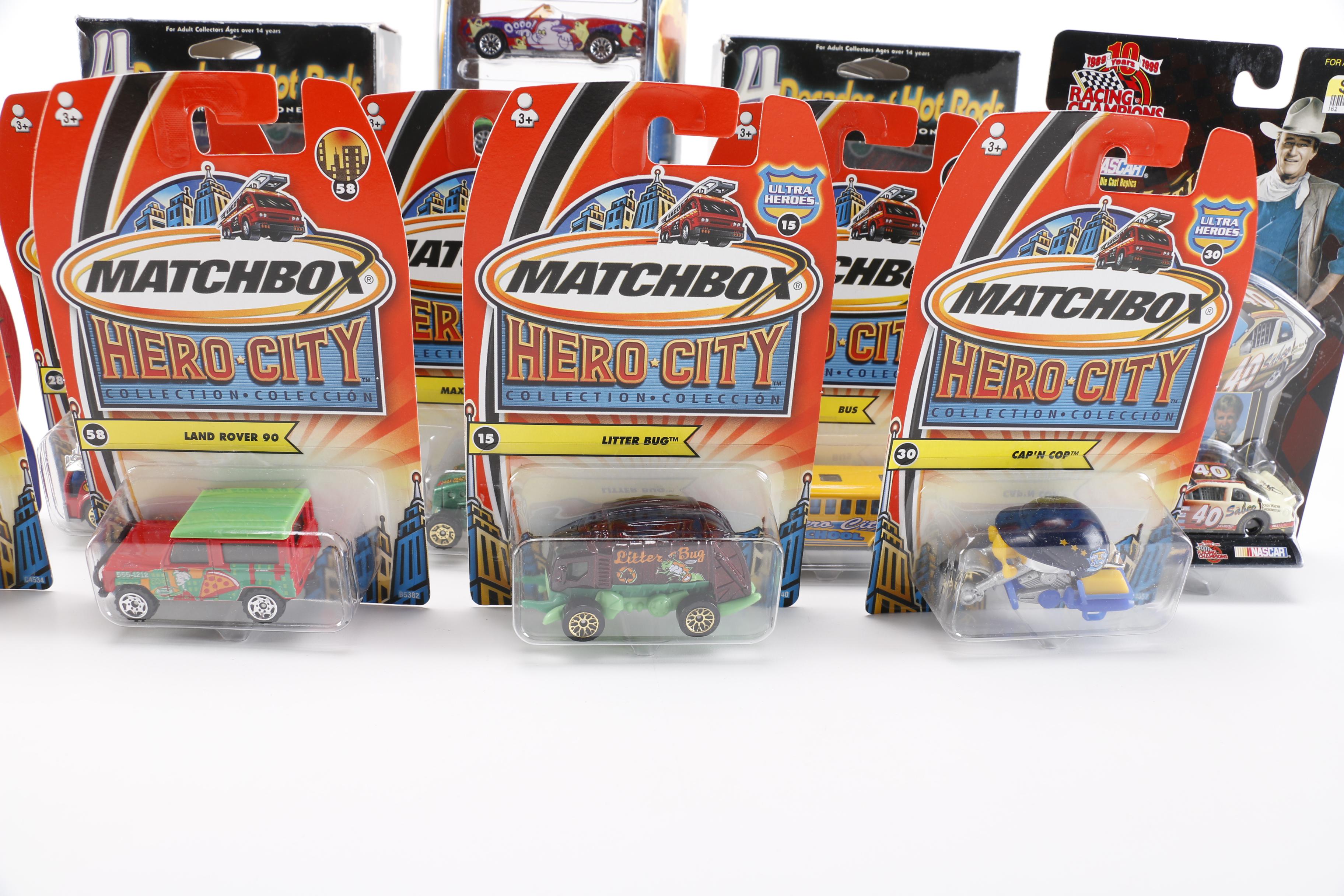 Assortment of Die-Cast Cars