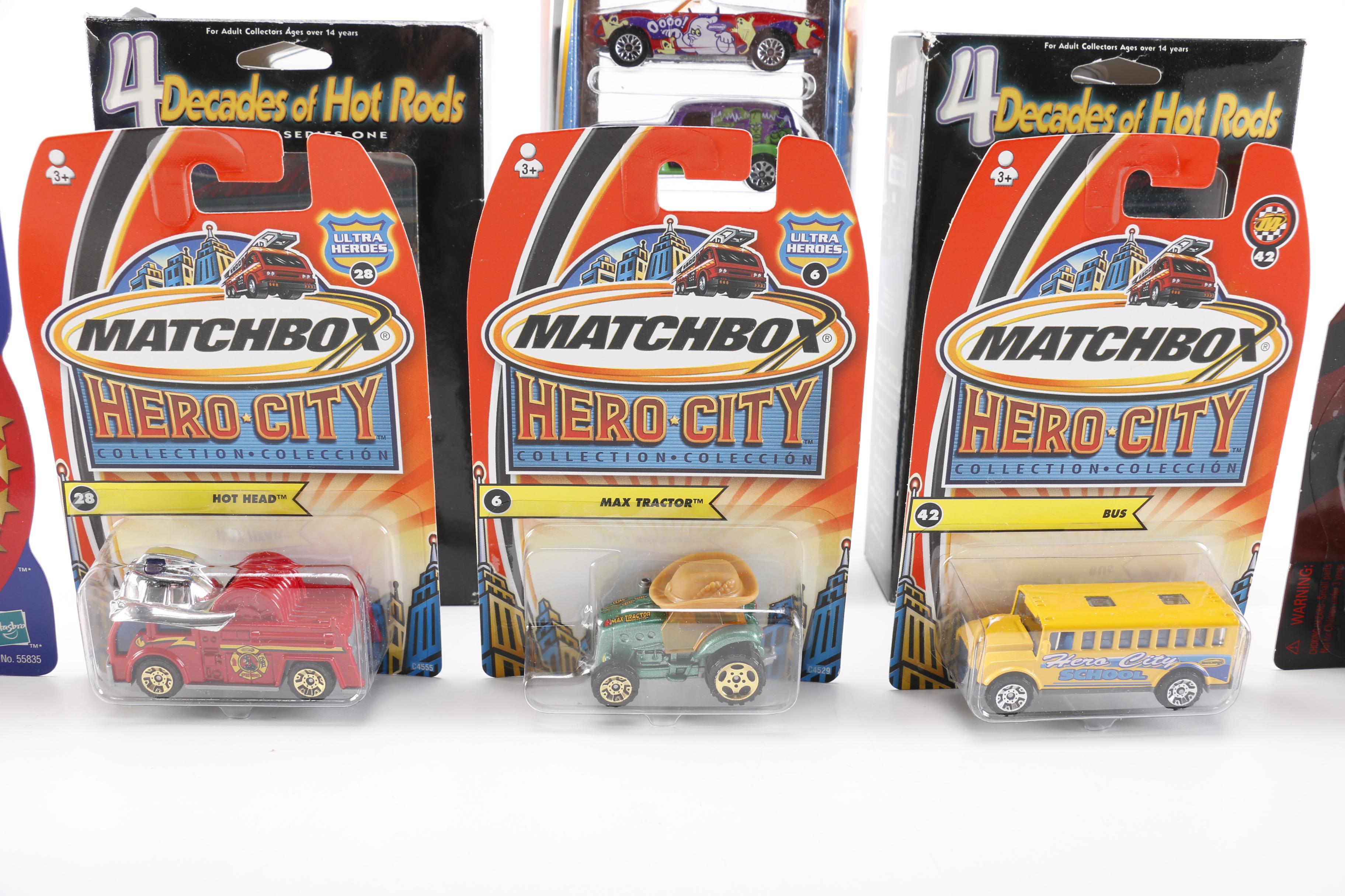 Assortment of Die-Cast Cars