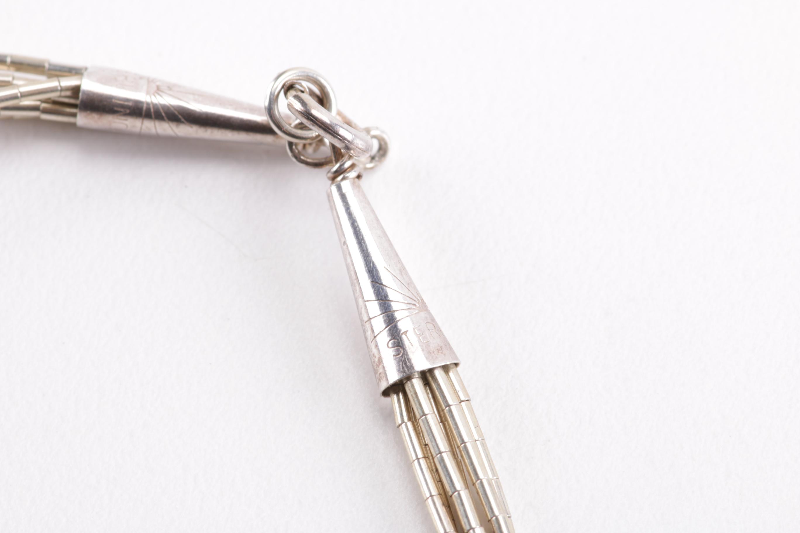 Sterling Silver Cuff Bracelets With Turquoise