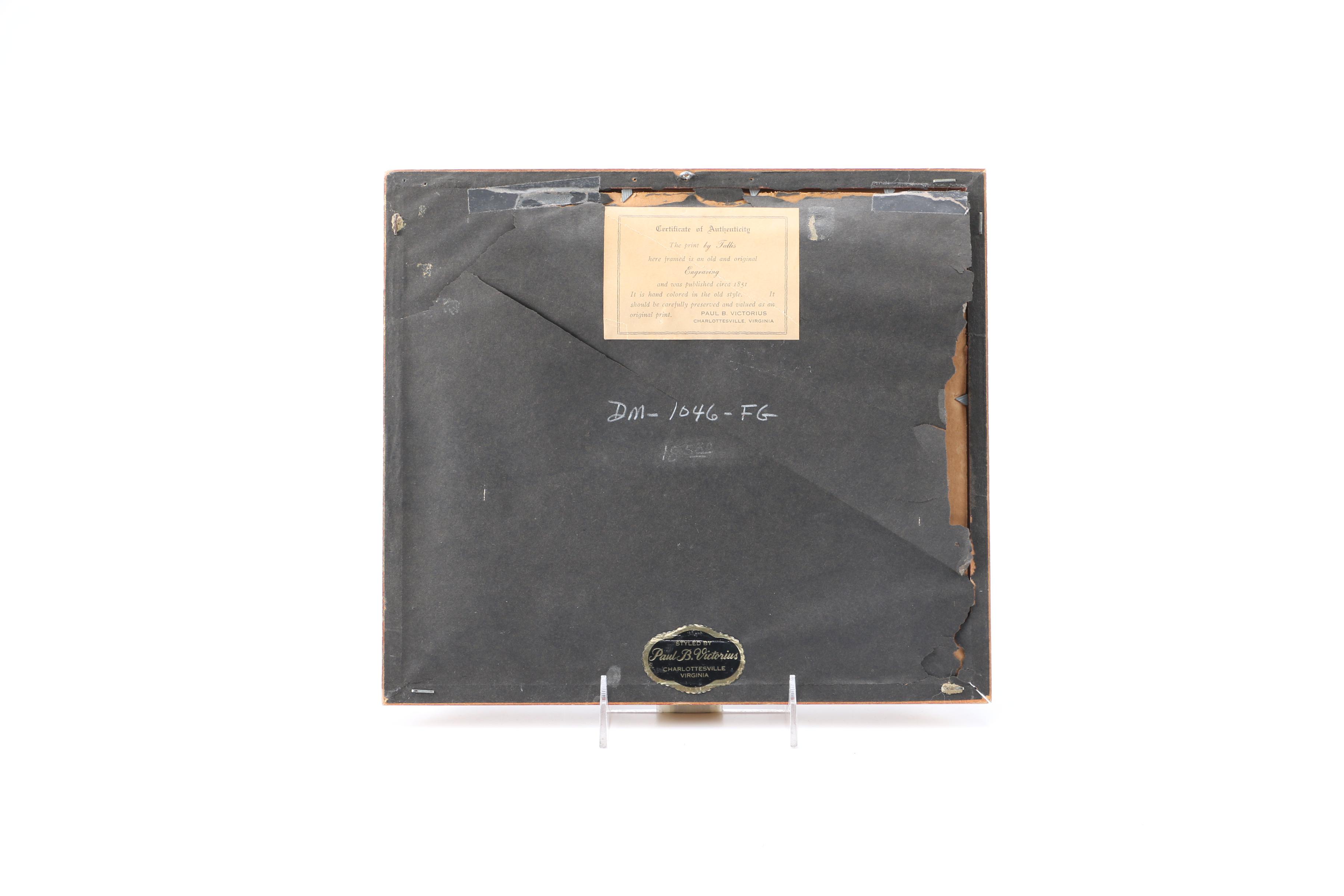 Pair of Antique Hand-Colored Engravings of London Scenes