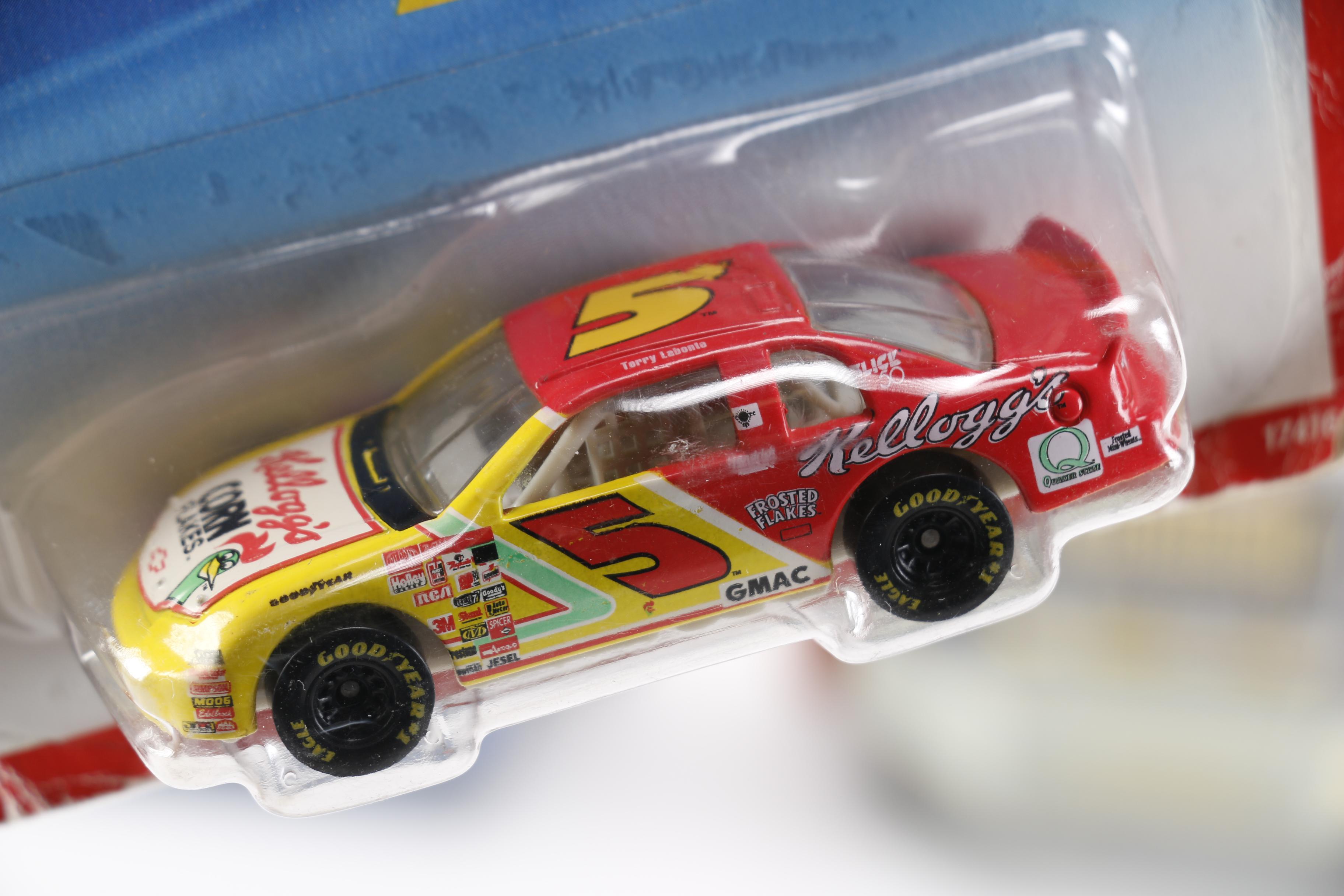 Collection of 1:64 Die-Cast Cars Including Hot Wheels, Matchbox and Johnny Lightning