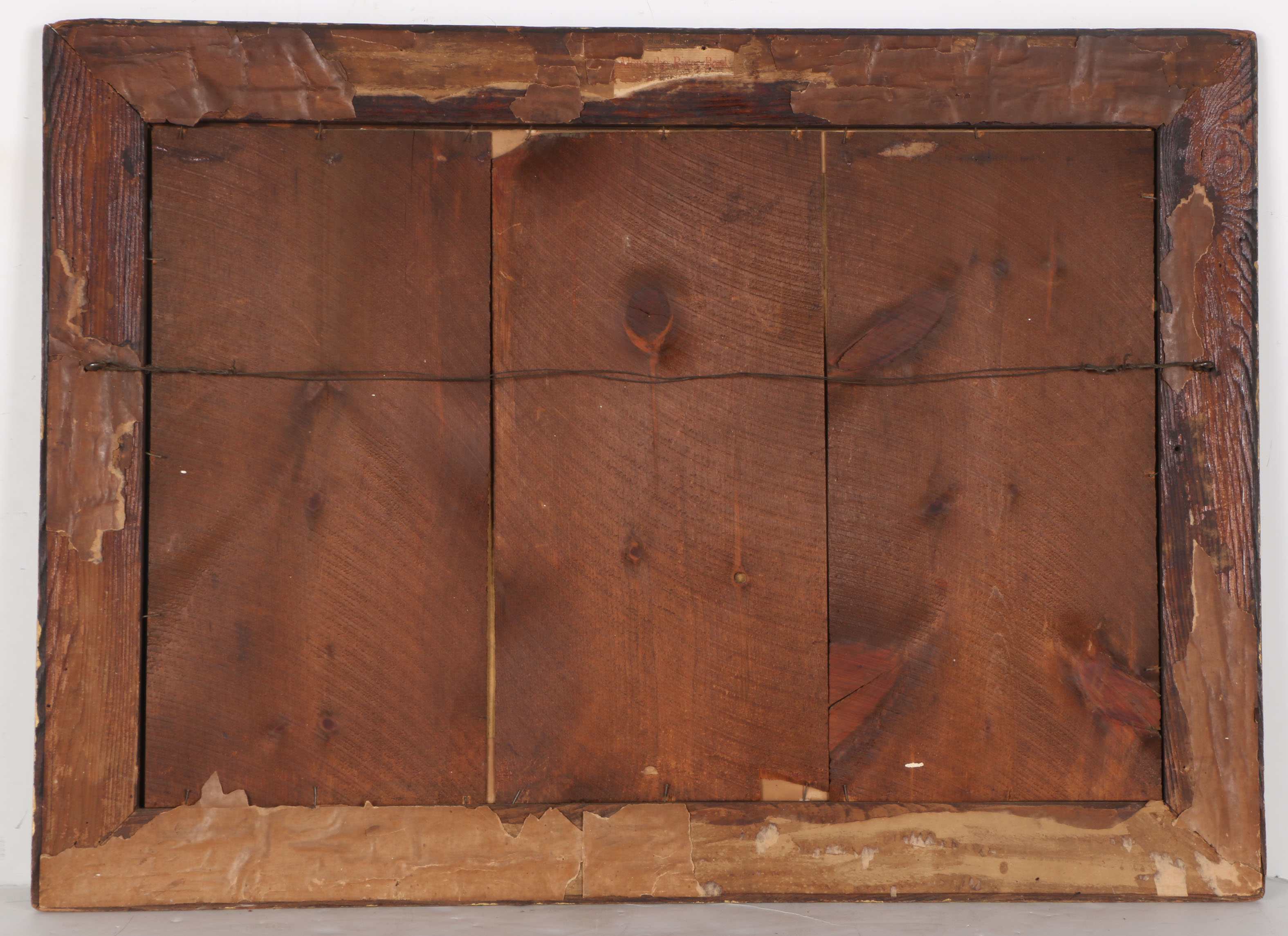 John O. Anderson Etching with Aquatint "Along the River Bank"