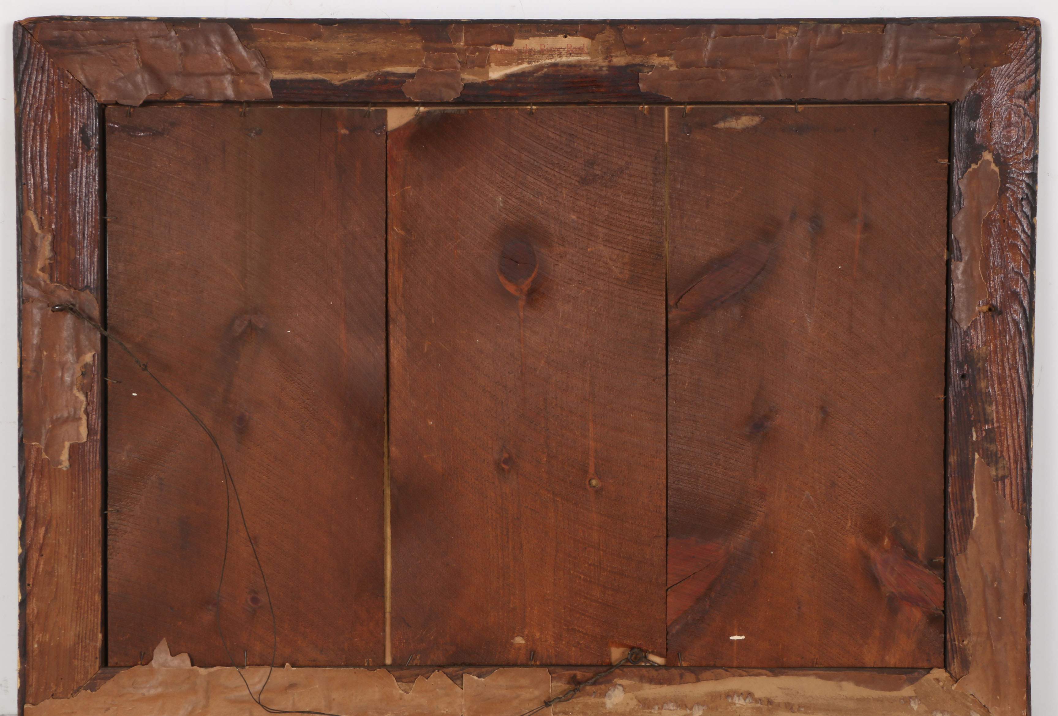 John O. Anderson Etching with Aquatint "Along the River Bank"