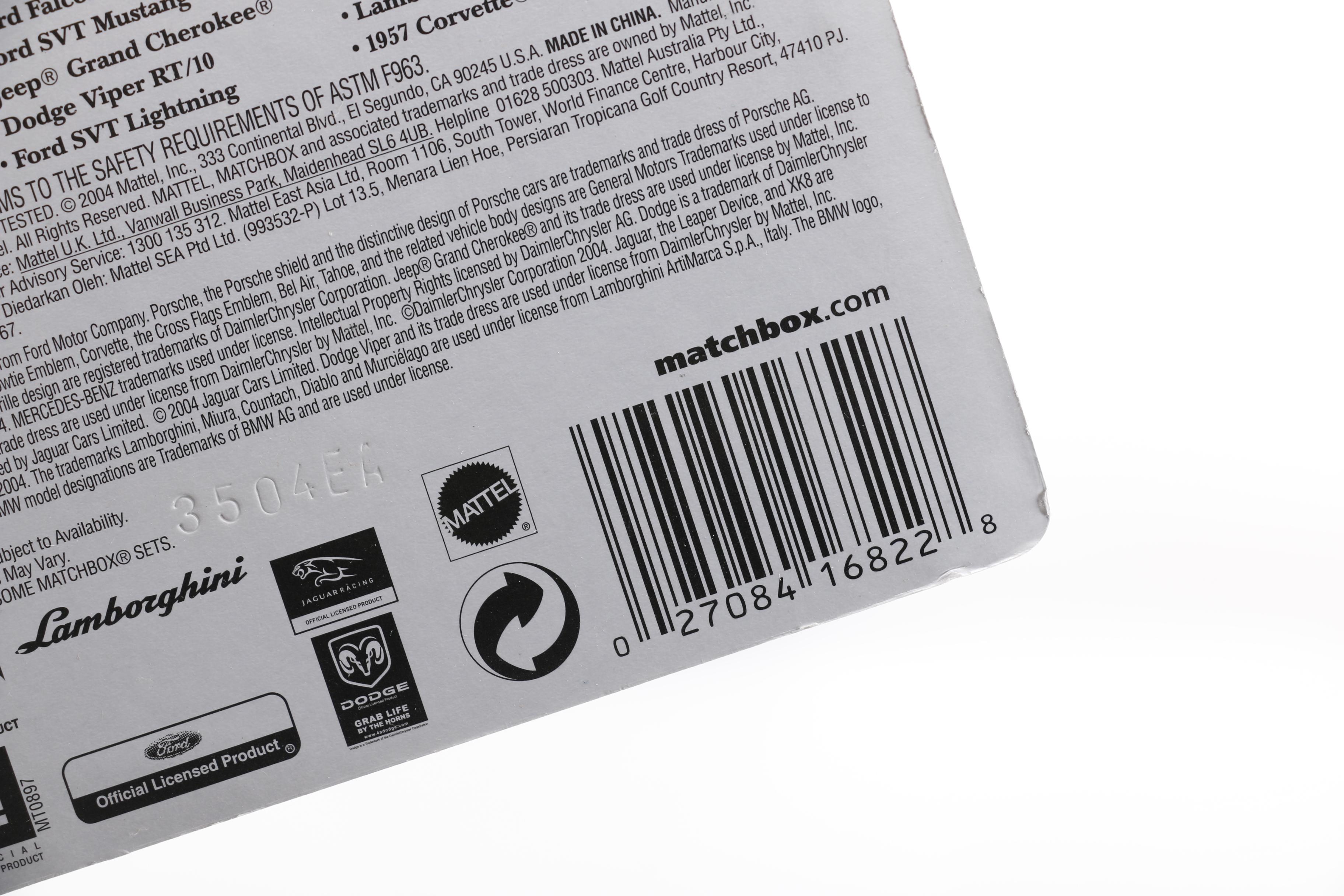 Assortment of SuperFast Matchbox Cars