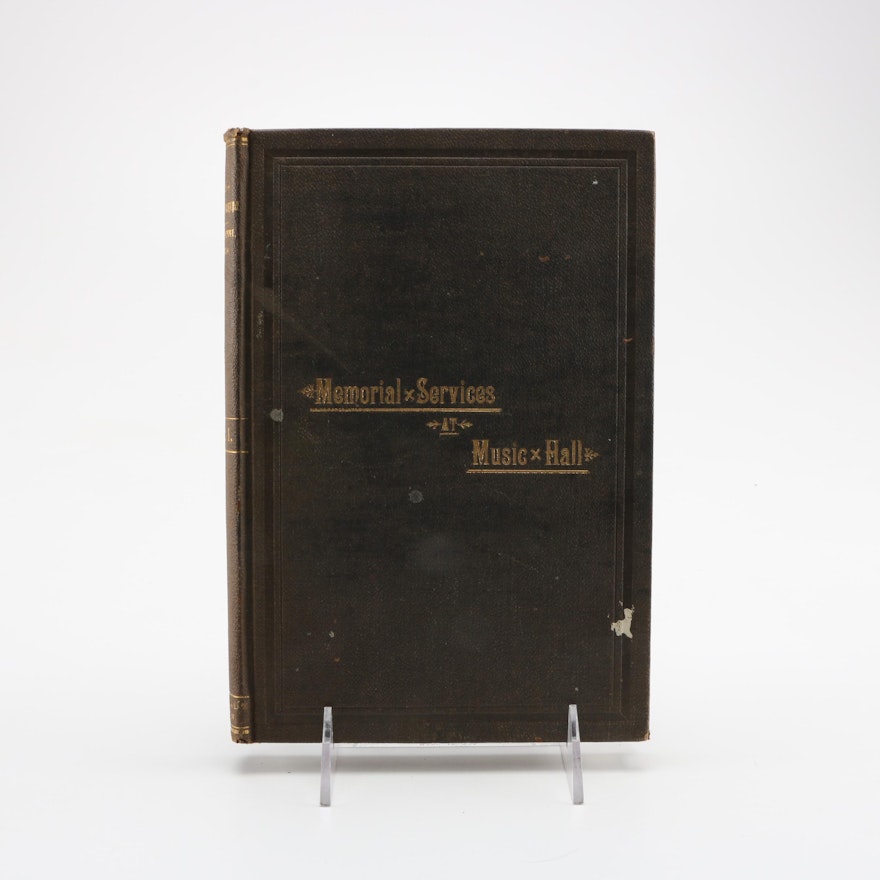 1881 Edition of "In Memoriam: Cincinnati" Volume One