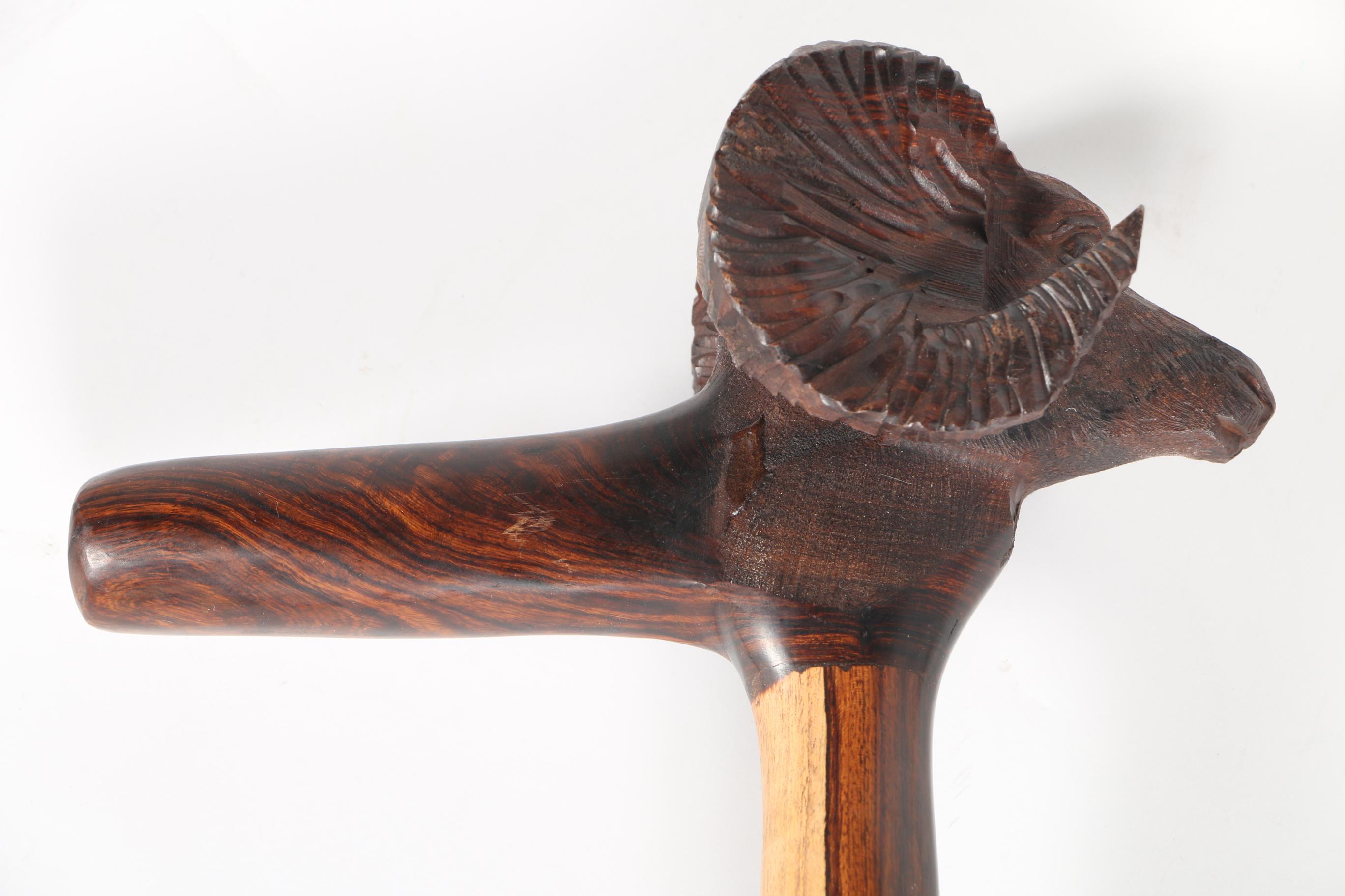 Wooden and Metallic Canes Including Sword Cane