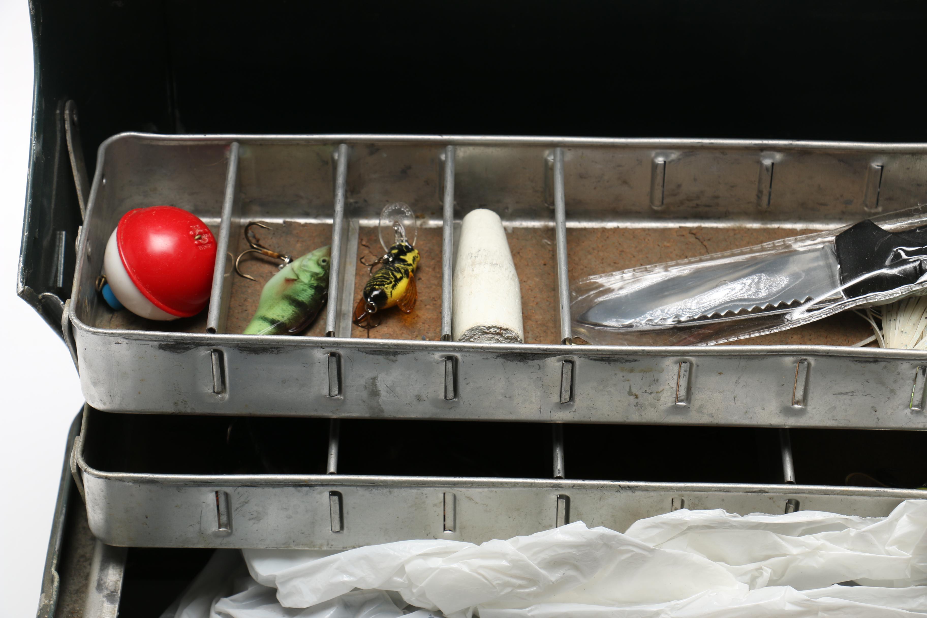 Tackle Box with Fishing Accessories
