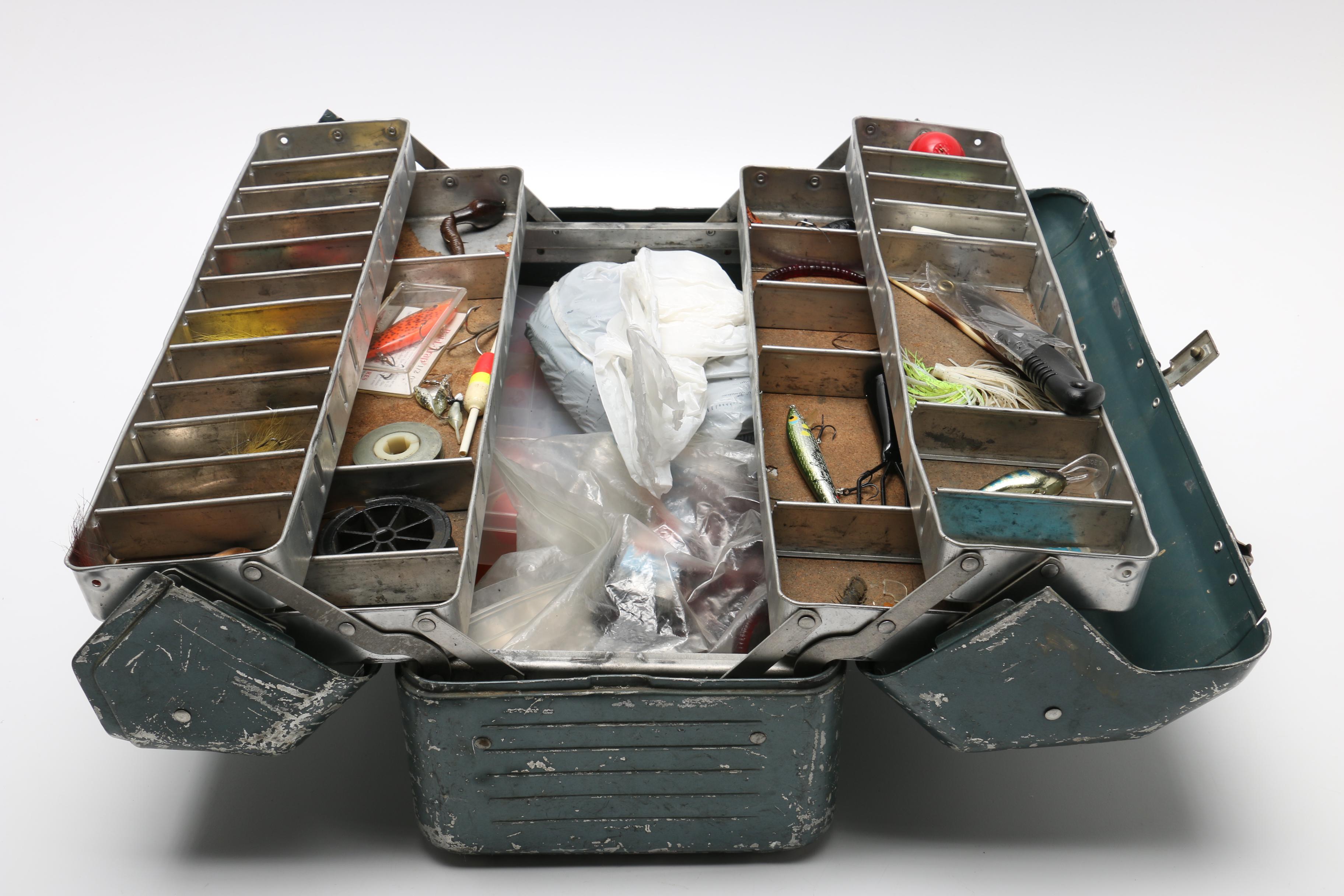 Tackle Box with Fishing Accessories