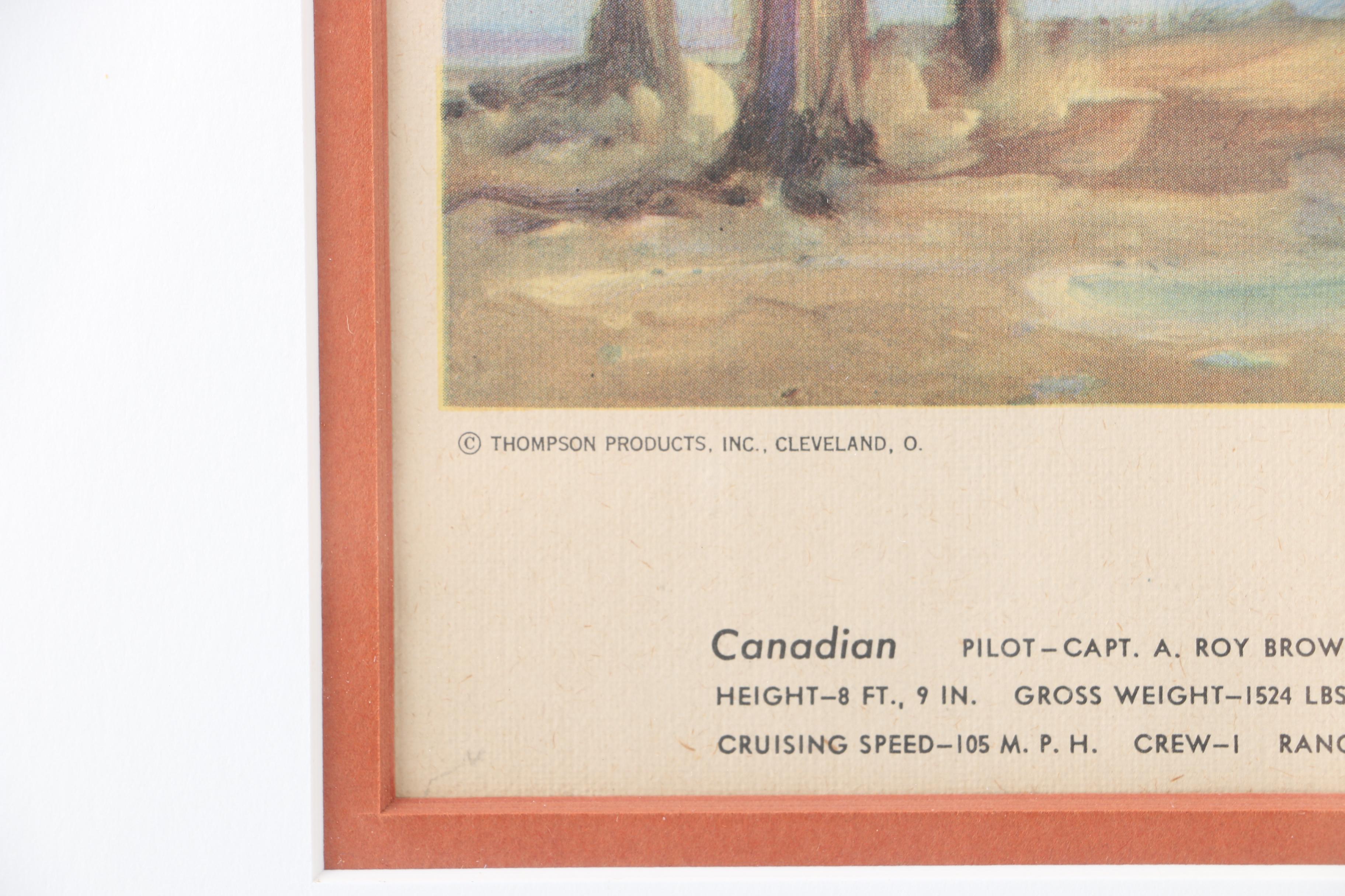 After Charles H. Hubbell Offset Lithograph "End of Richthofen"