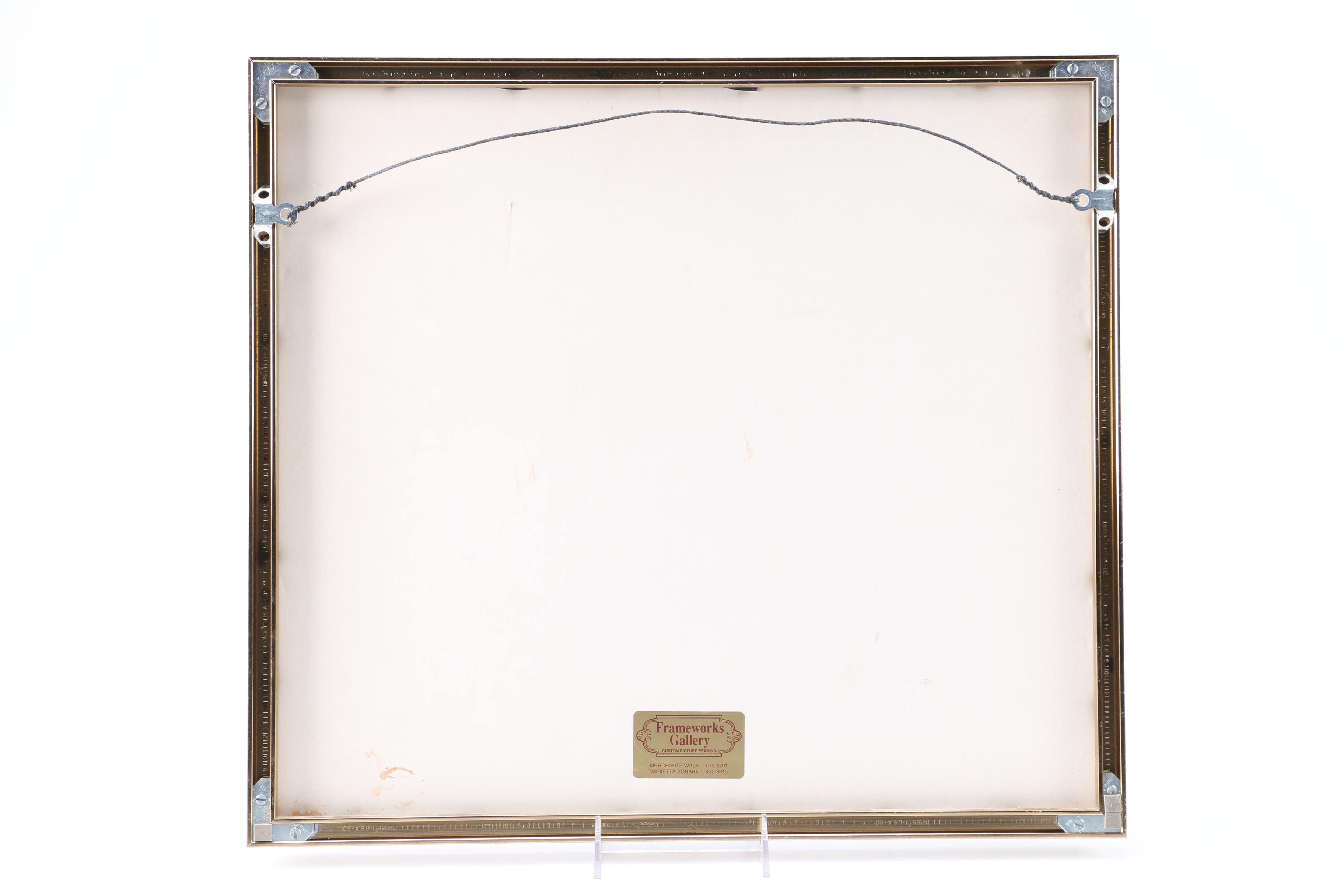 After Charles H. Hubbell Offset Lithograph "End of Richthofen"