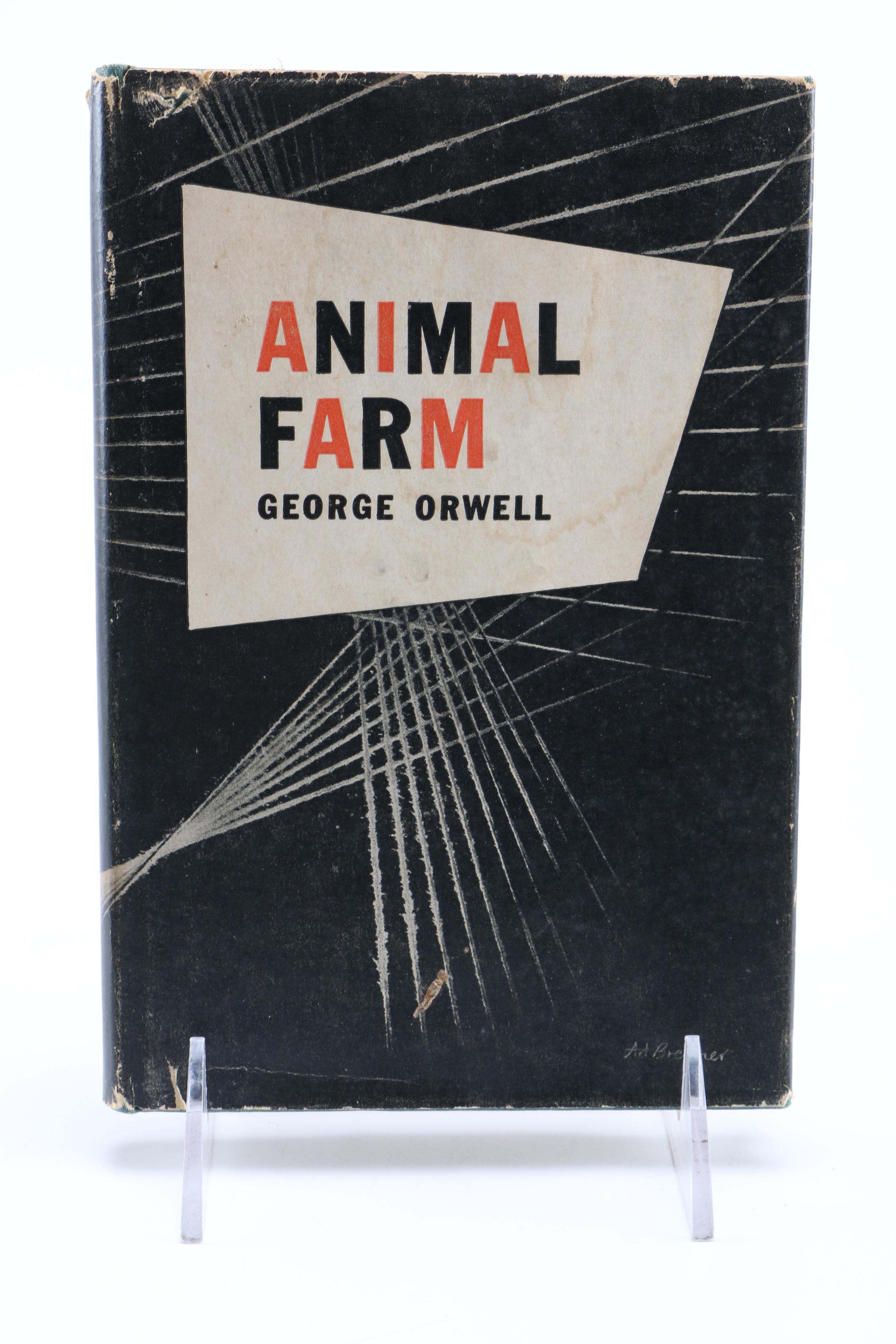 Early Editions of "Animal Farm" and "Shooting an Elephant and Other Essays" by George Orwell
