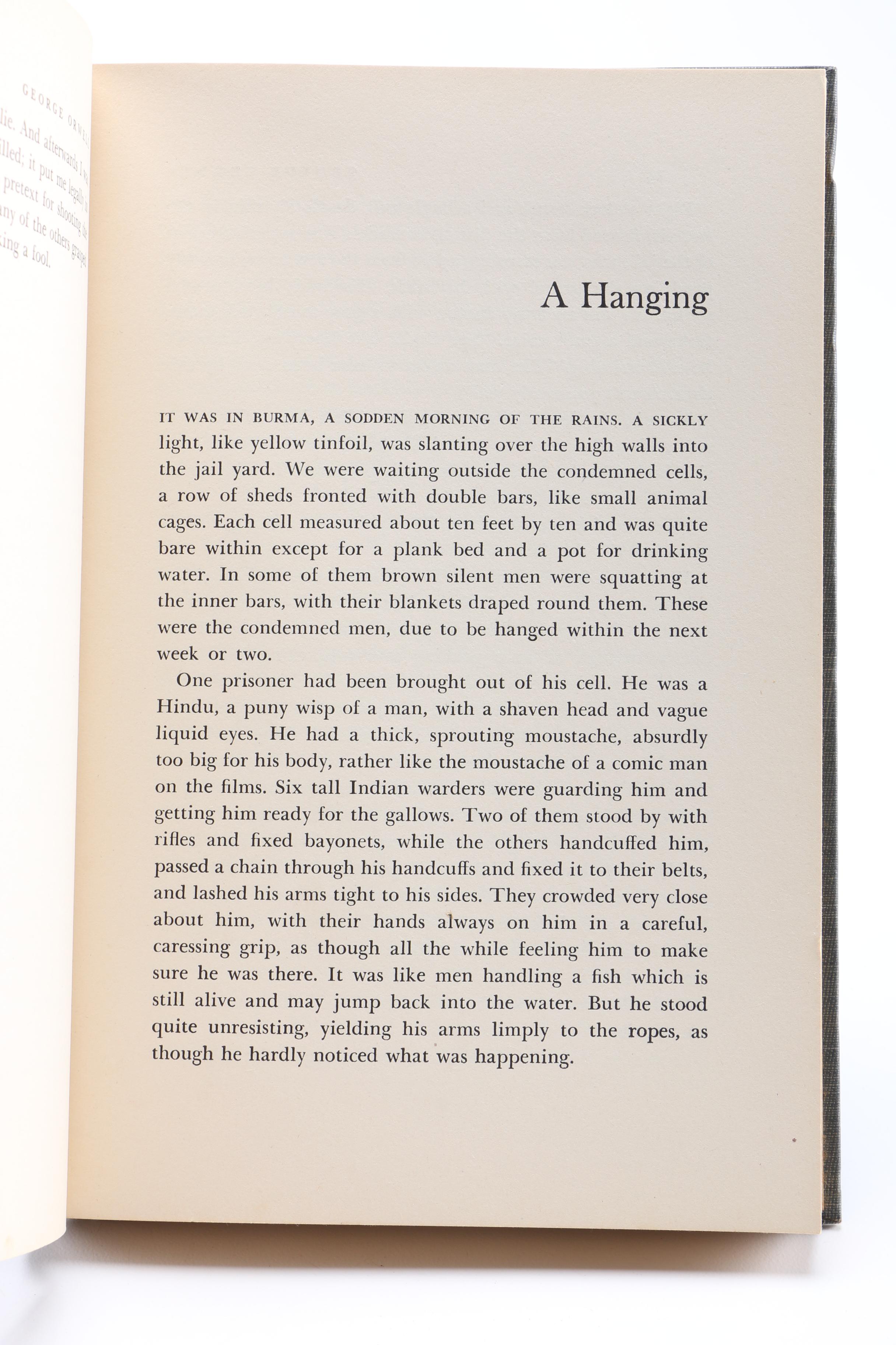 Early Editions of "Animal Farm" and "Shooting an Elephant and Other Essays" by George Orwell