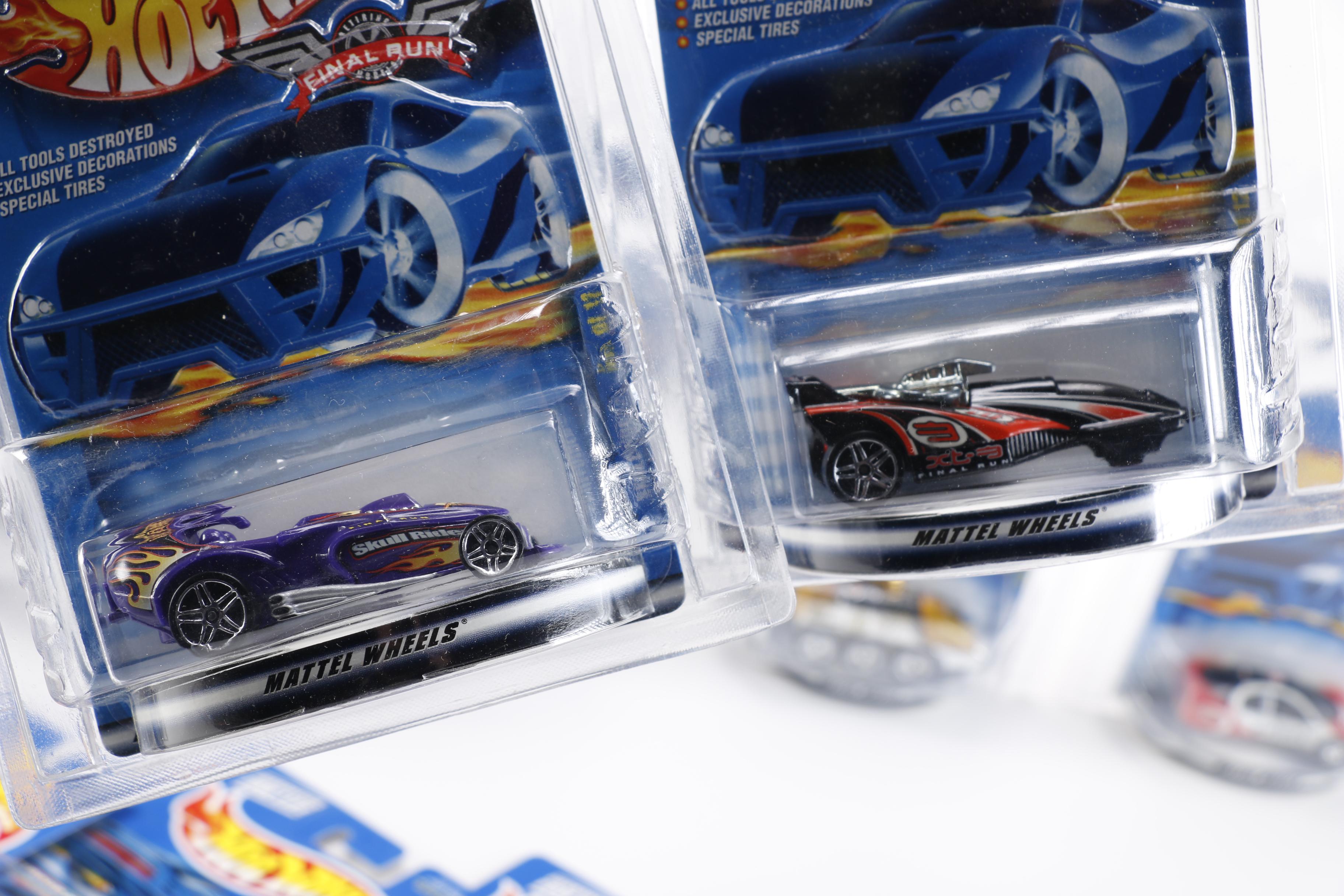 Assortment of Hot Wheels Cars