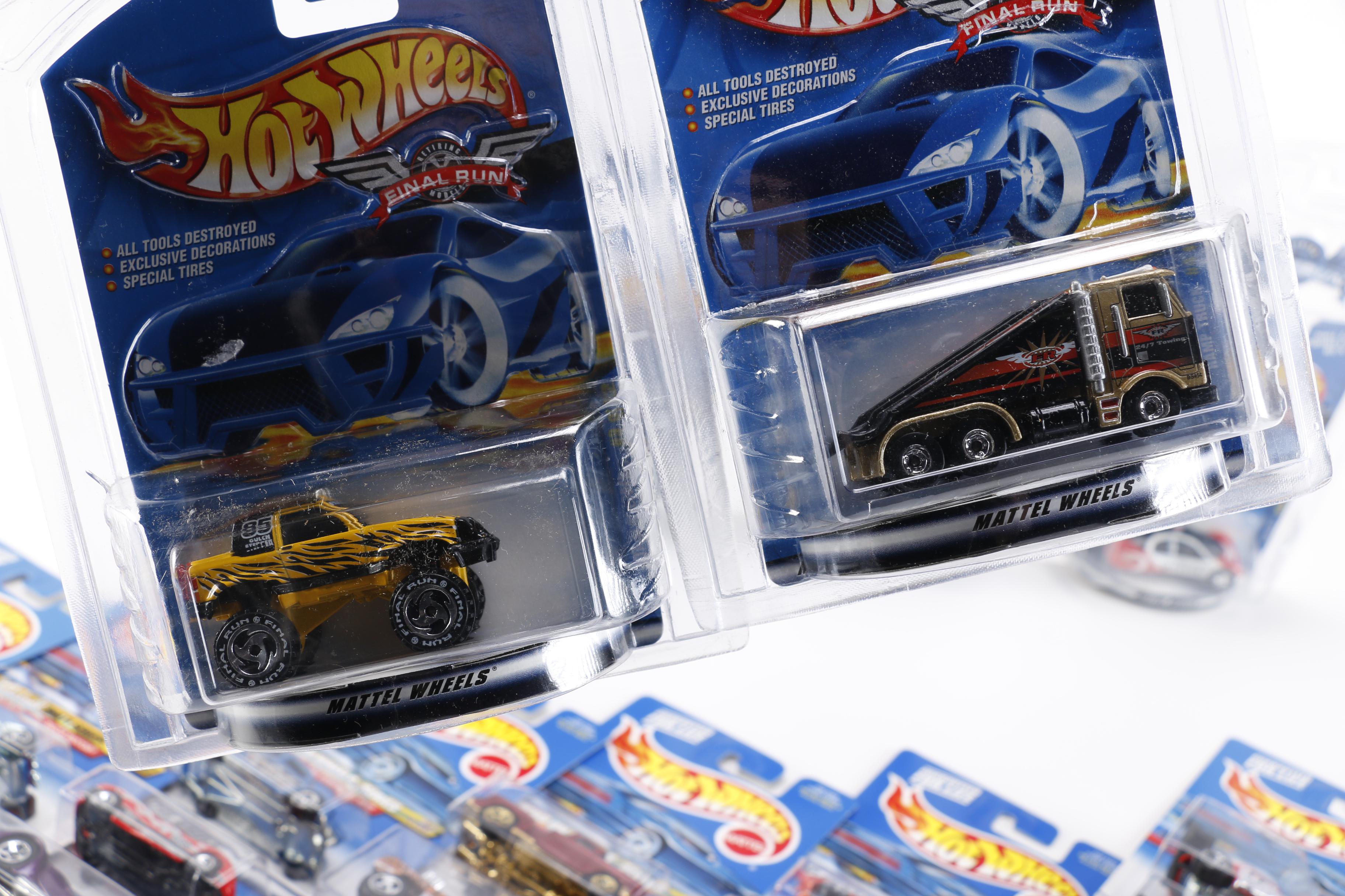 Assortment of Hot Wheels Cars