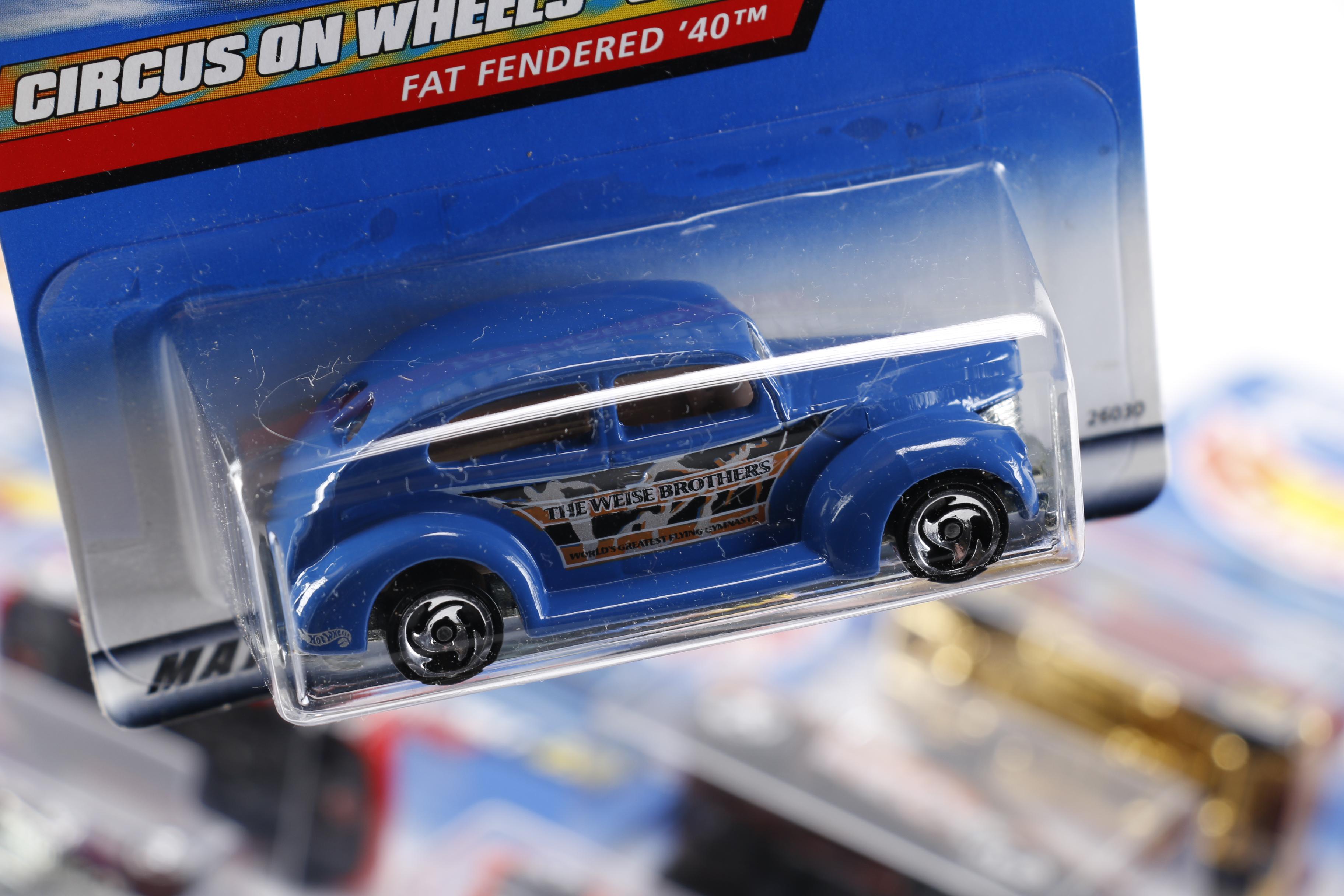 Assortment of Hot Wheels Cars
