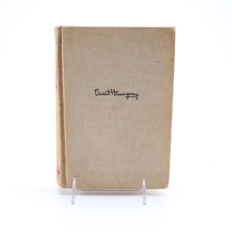 First Edition "For Whom the Bell Tolls" by Ernest Hemingway