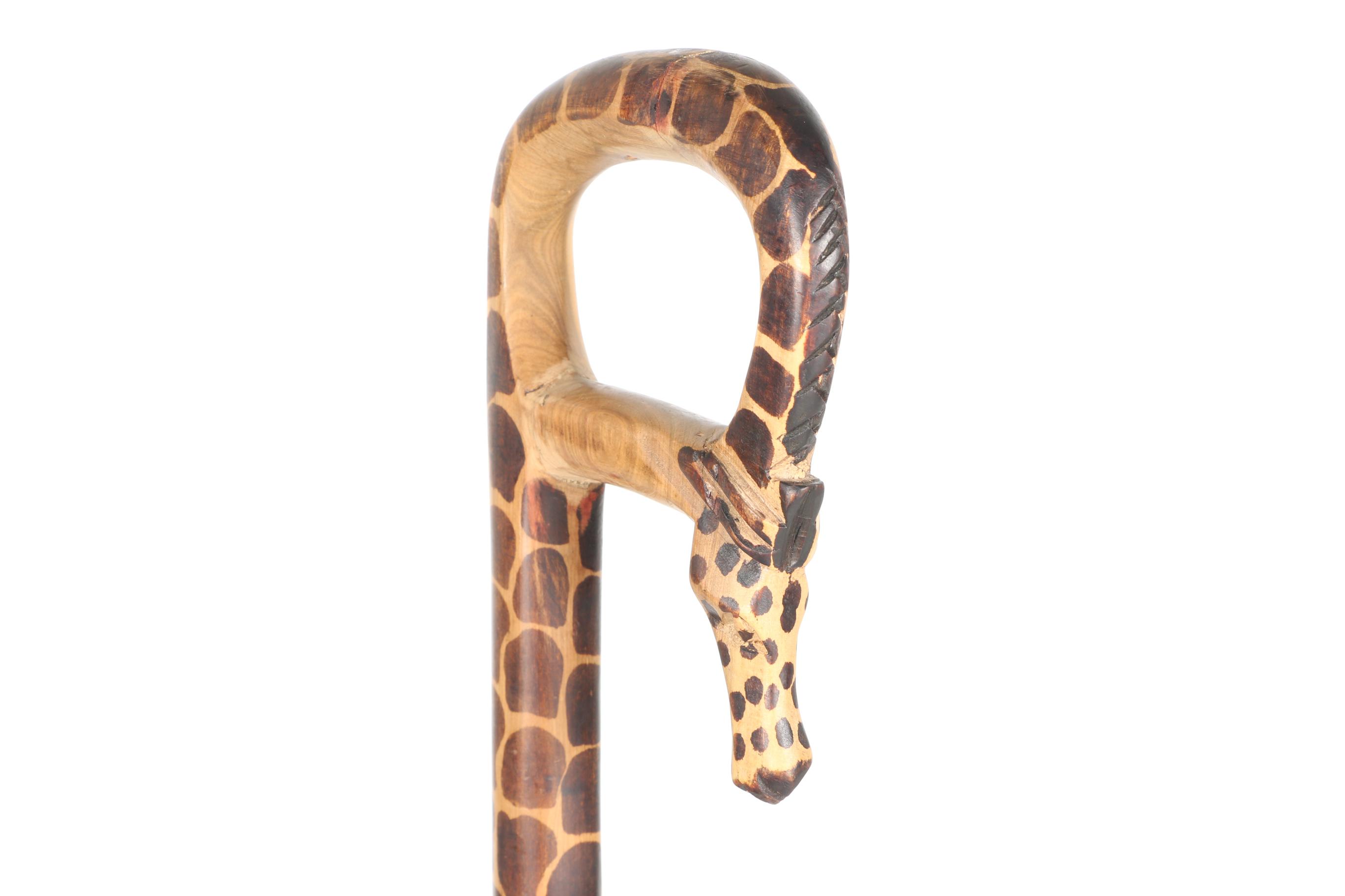 Figural Wooden Twisted Canes