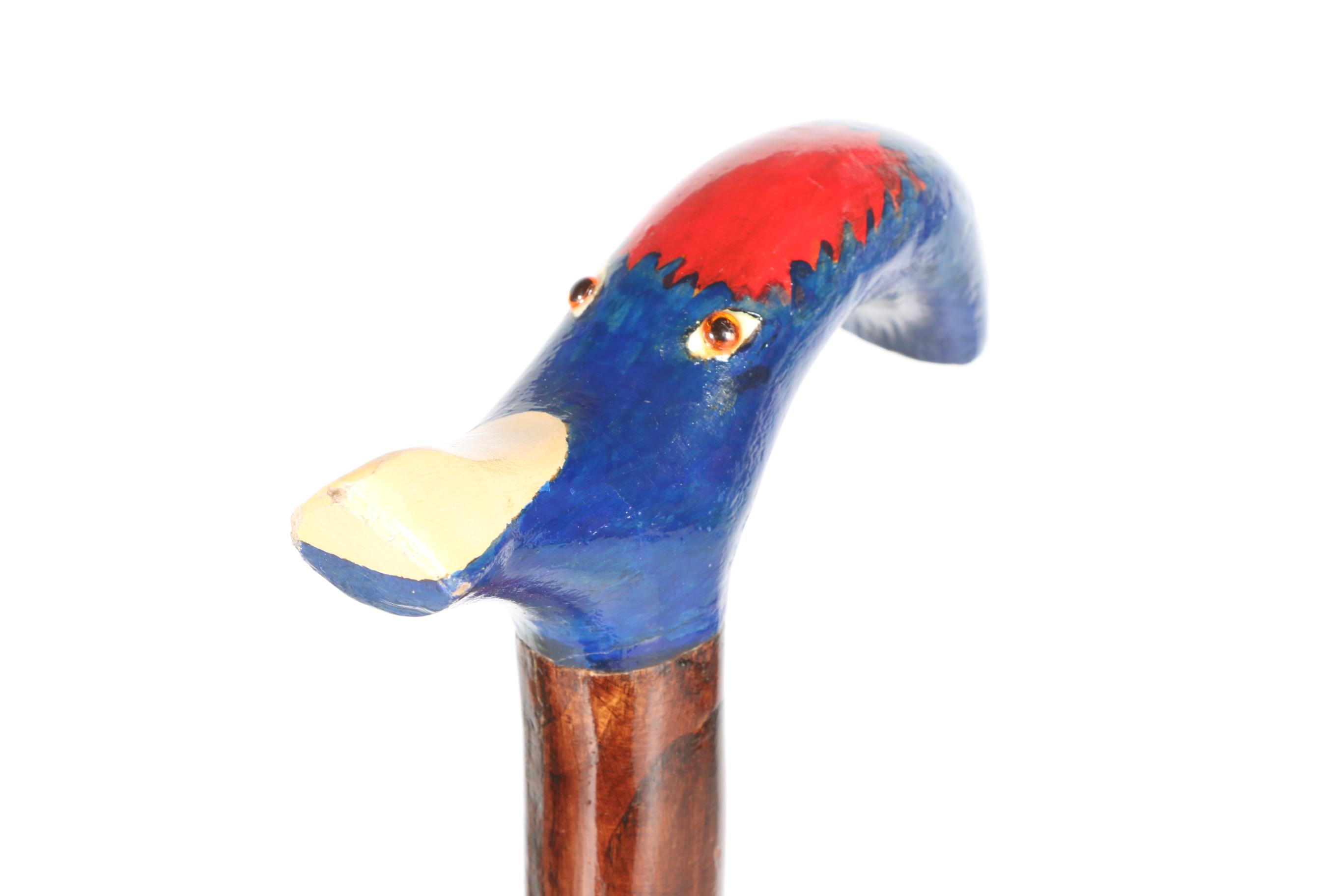 Figural Wooden Twisted Canes