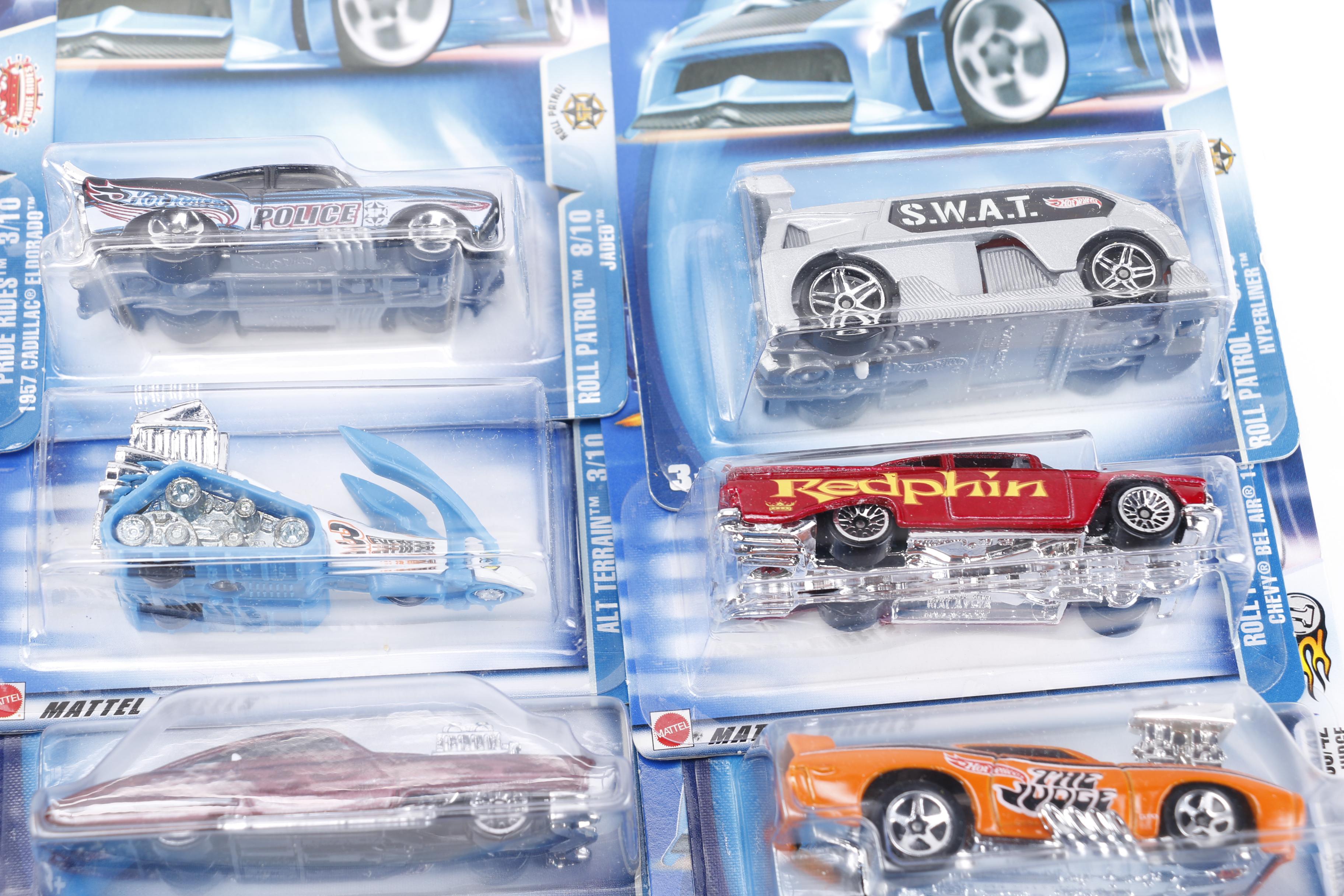 Large Collection of Hot Wheels Cars