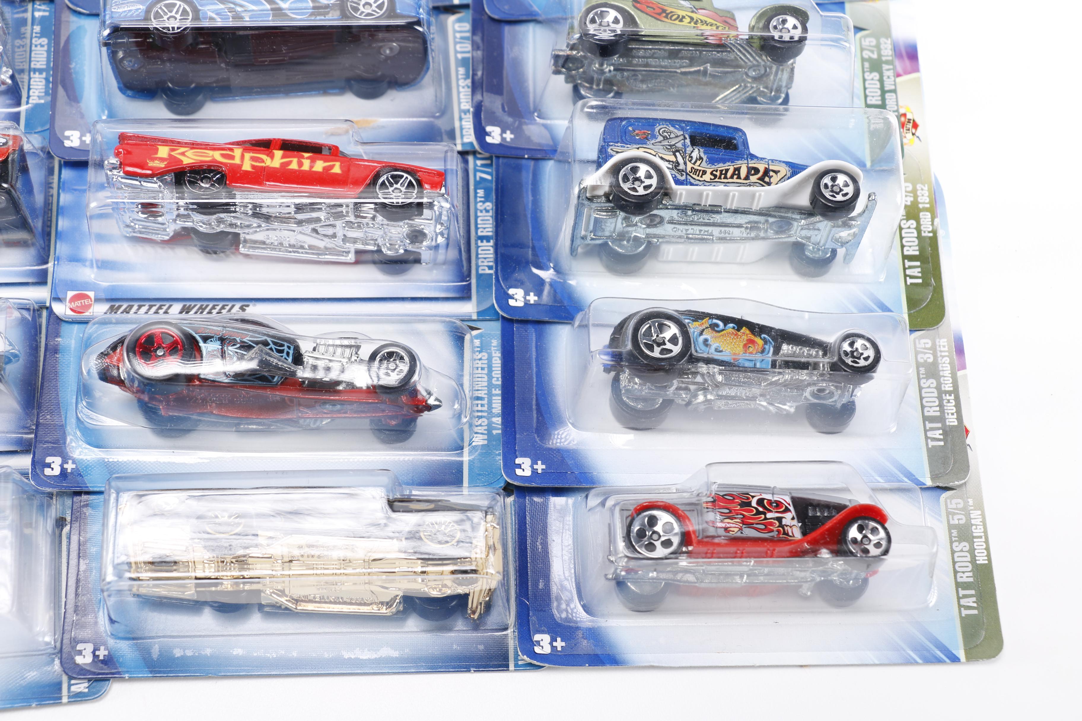 Large Collection of Hot Wheels Cars