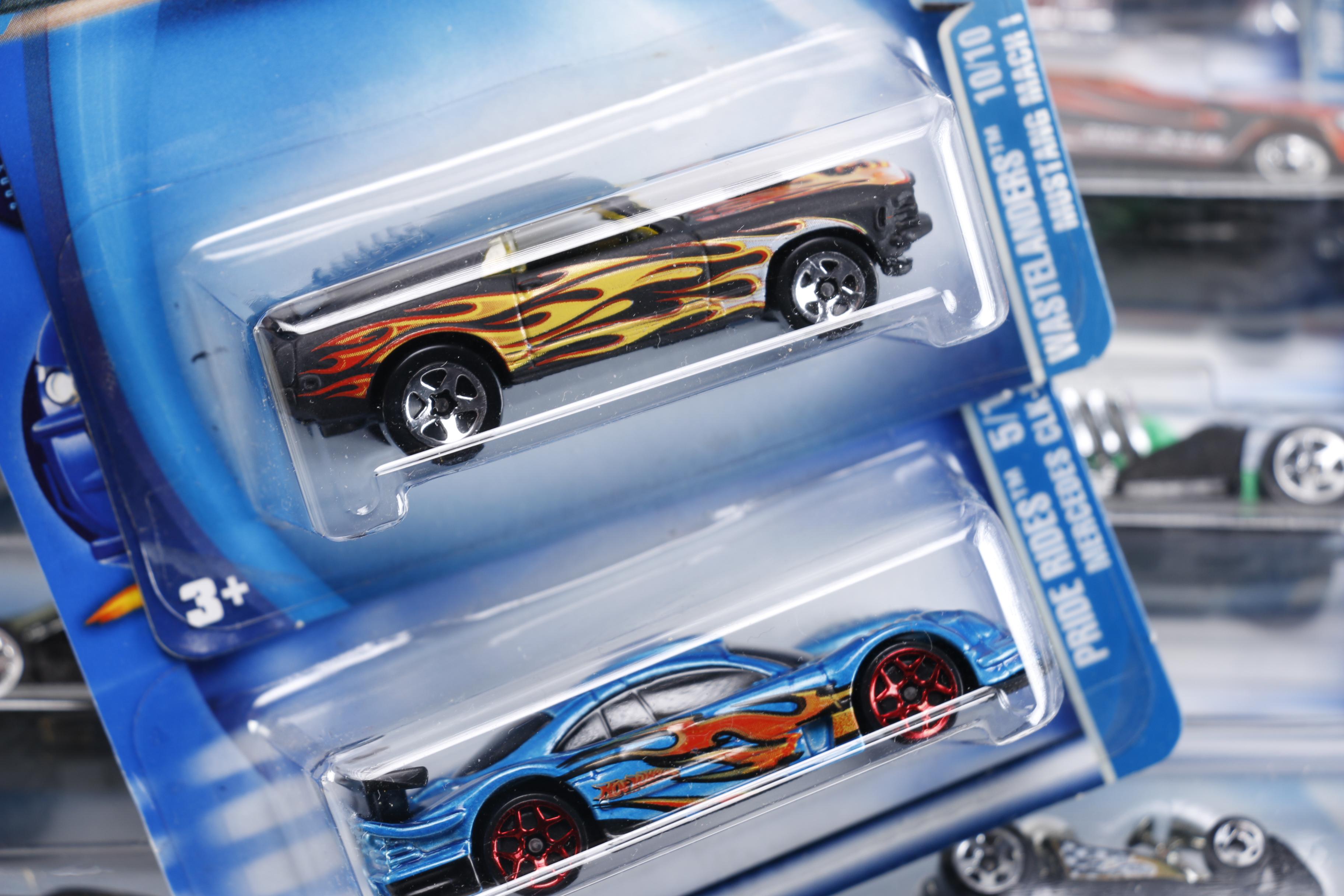 Large Collection of Hot Wheels Cars