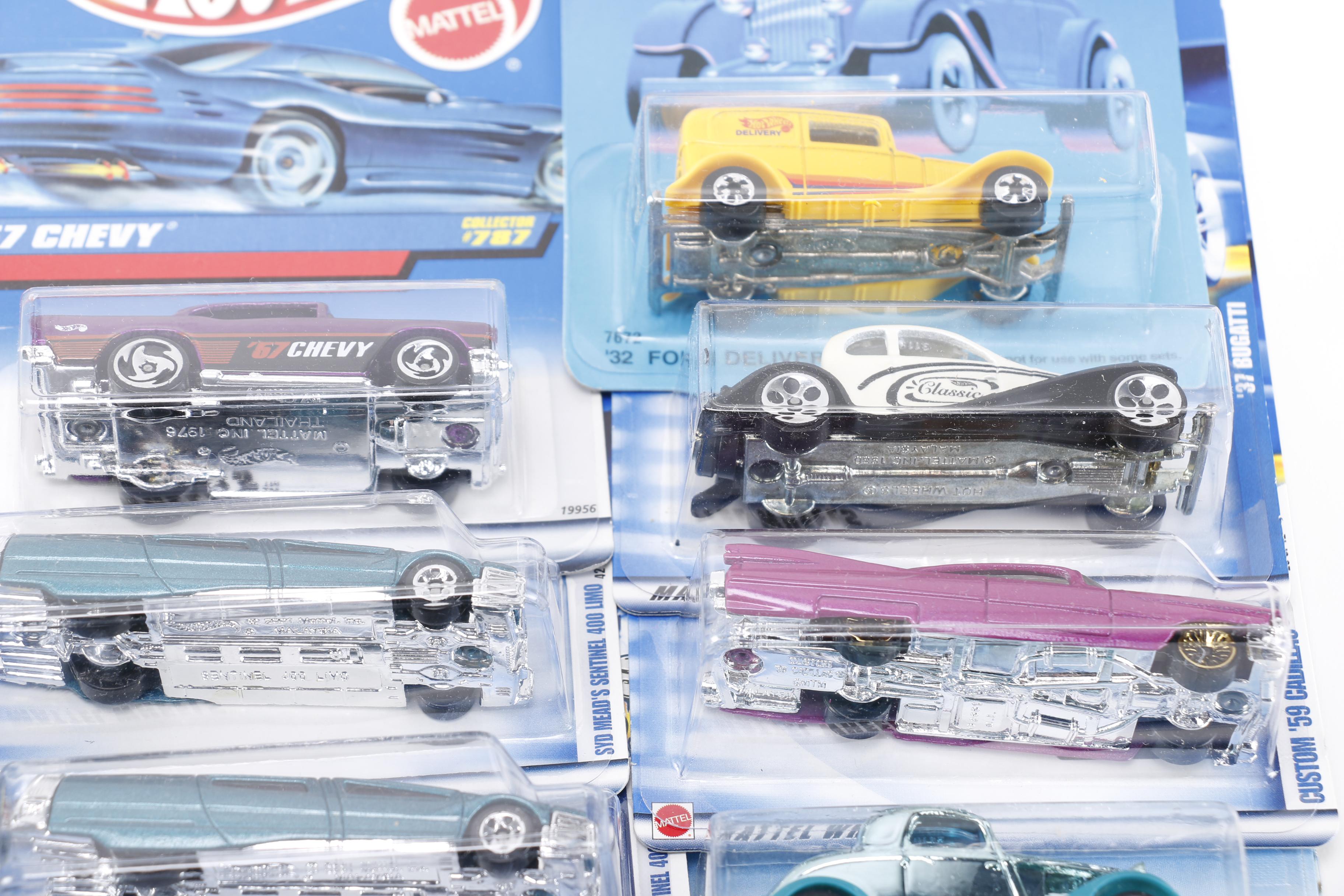 Collection of Hot Wheels Cars