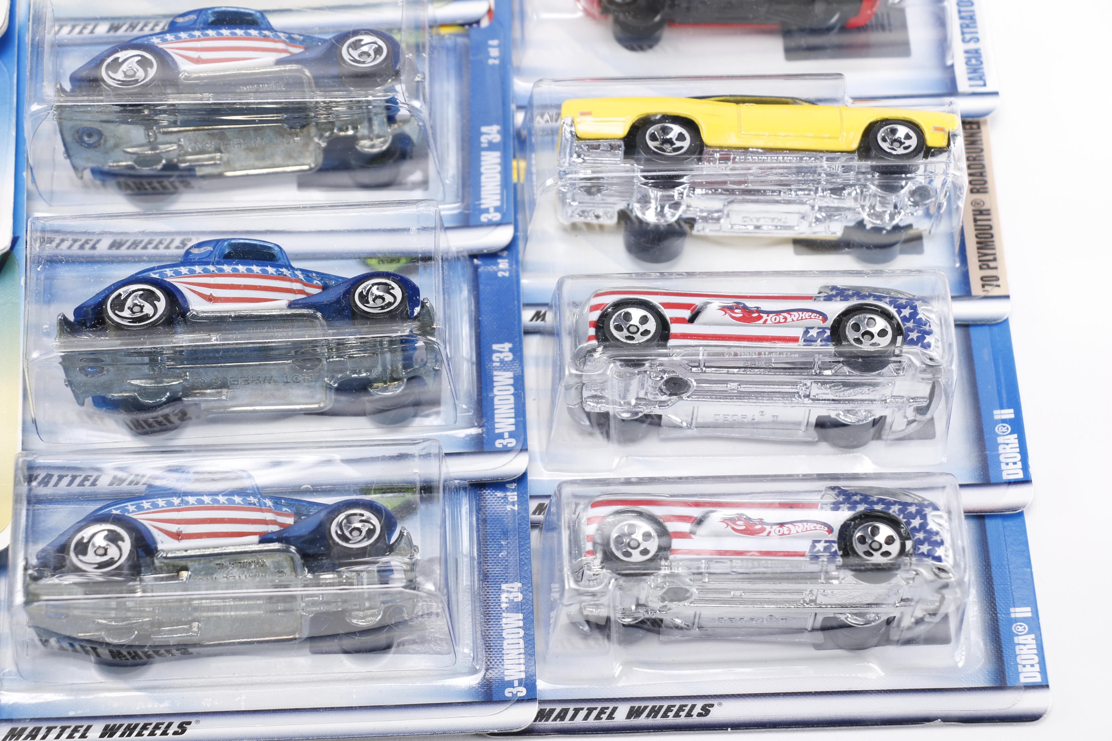 Collection of Hot Wheels Cars