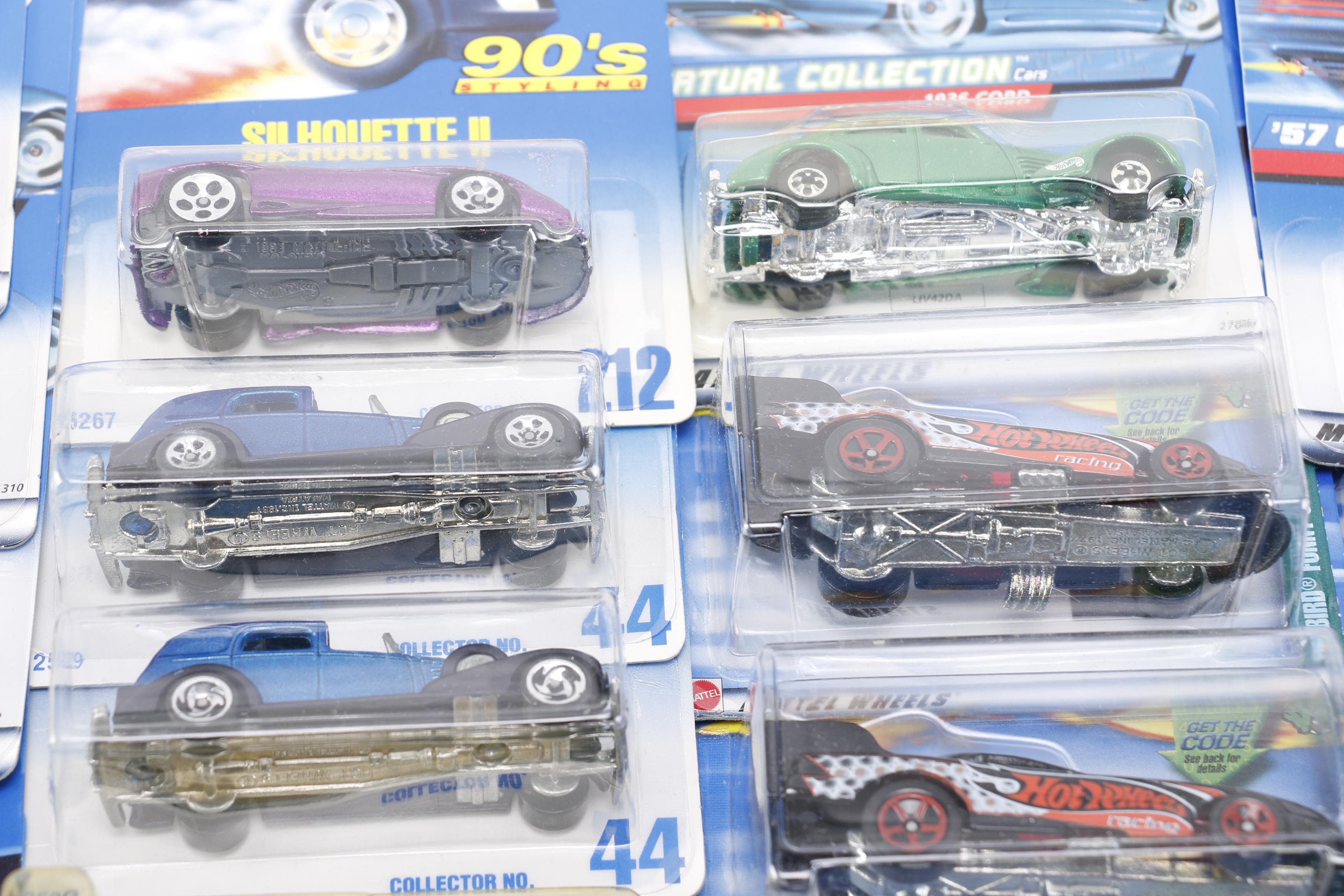 Collection of Hot Wheels Cars