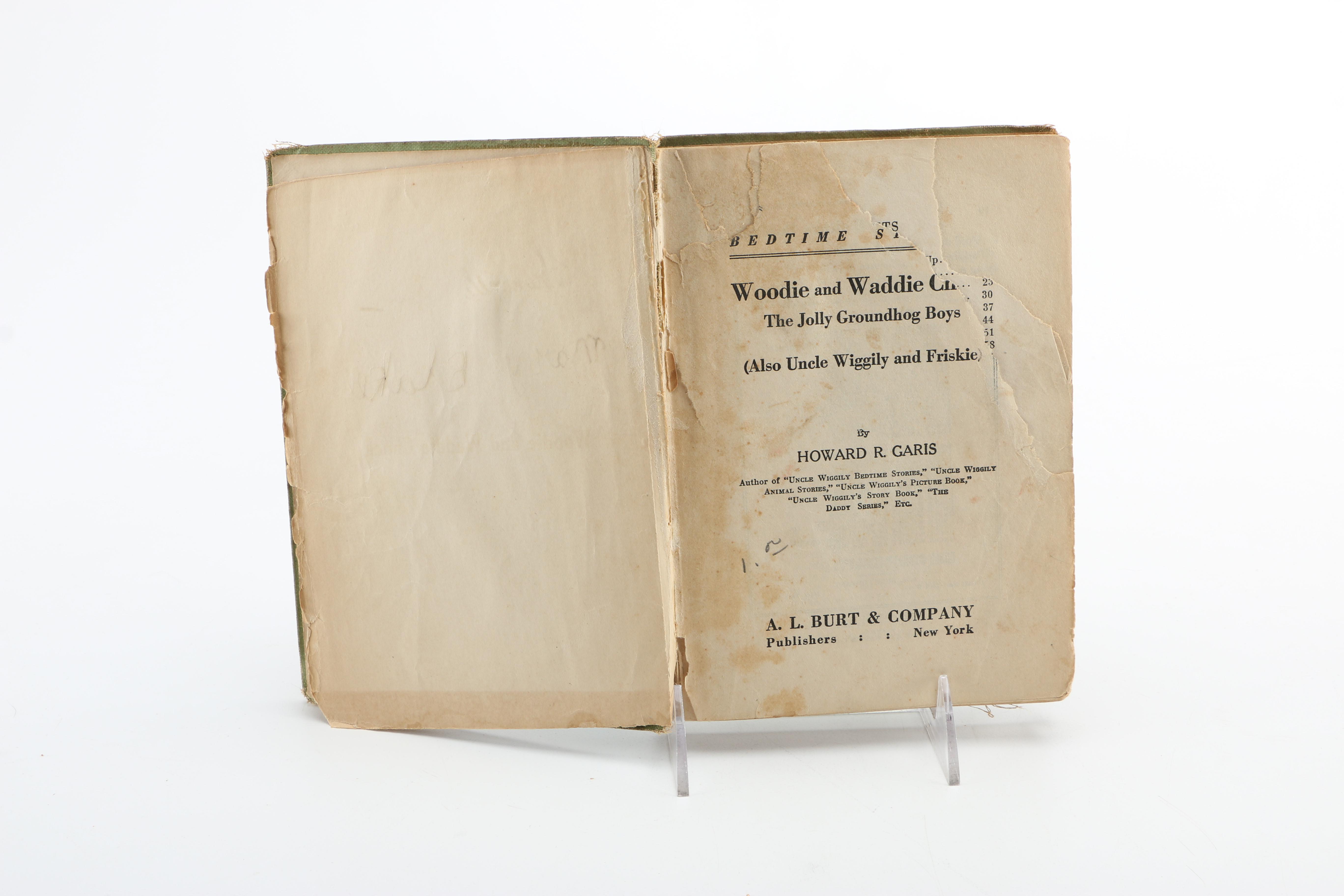 Vintage Uncle Wiggily Books