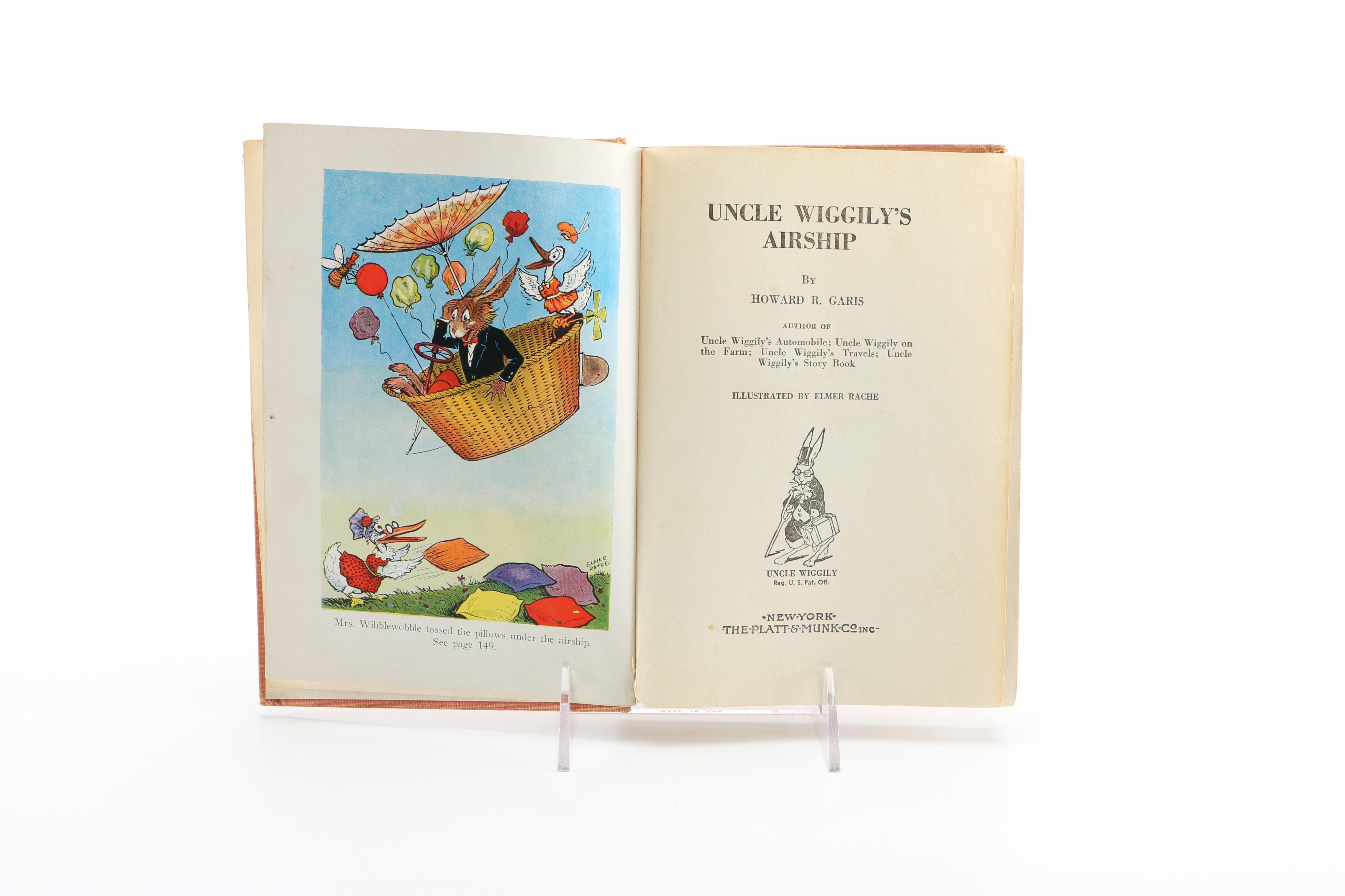 Vintage Uncle Wiggily Books