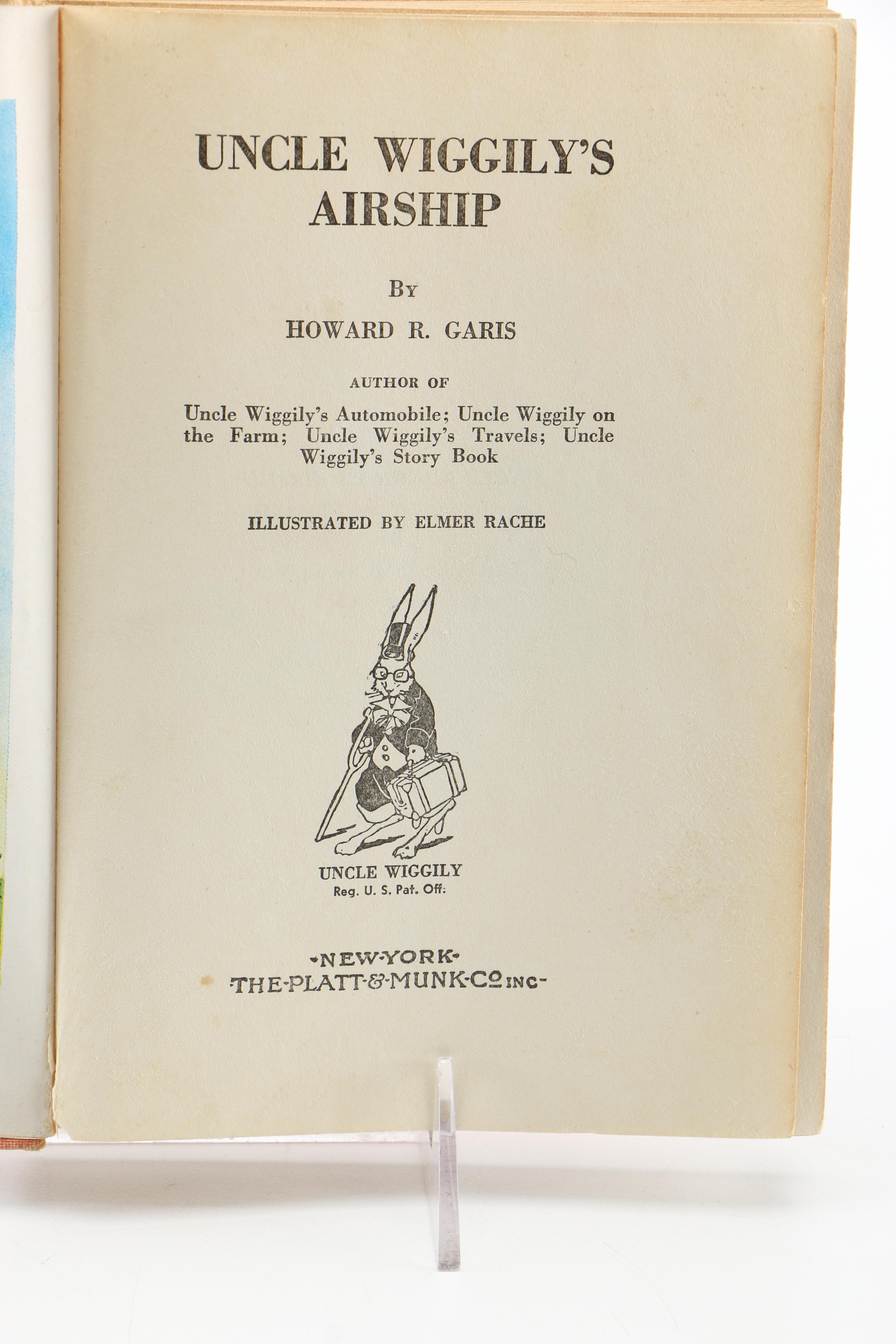 Vintage Uncle Wiggily Books