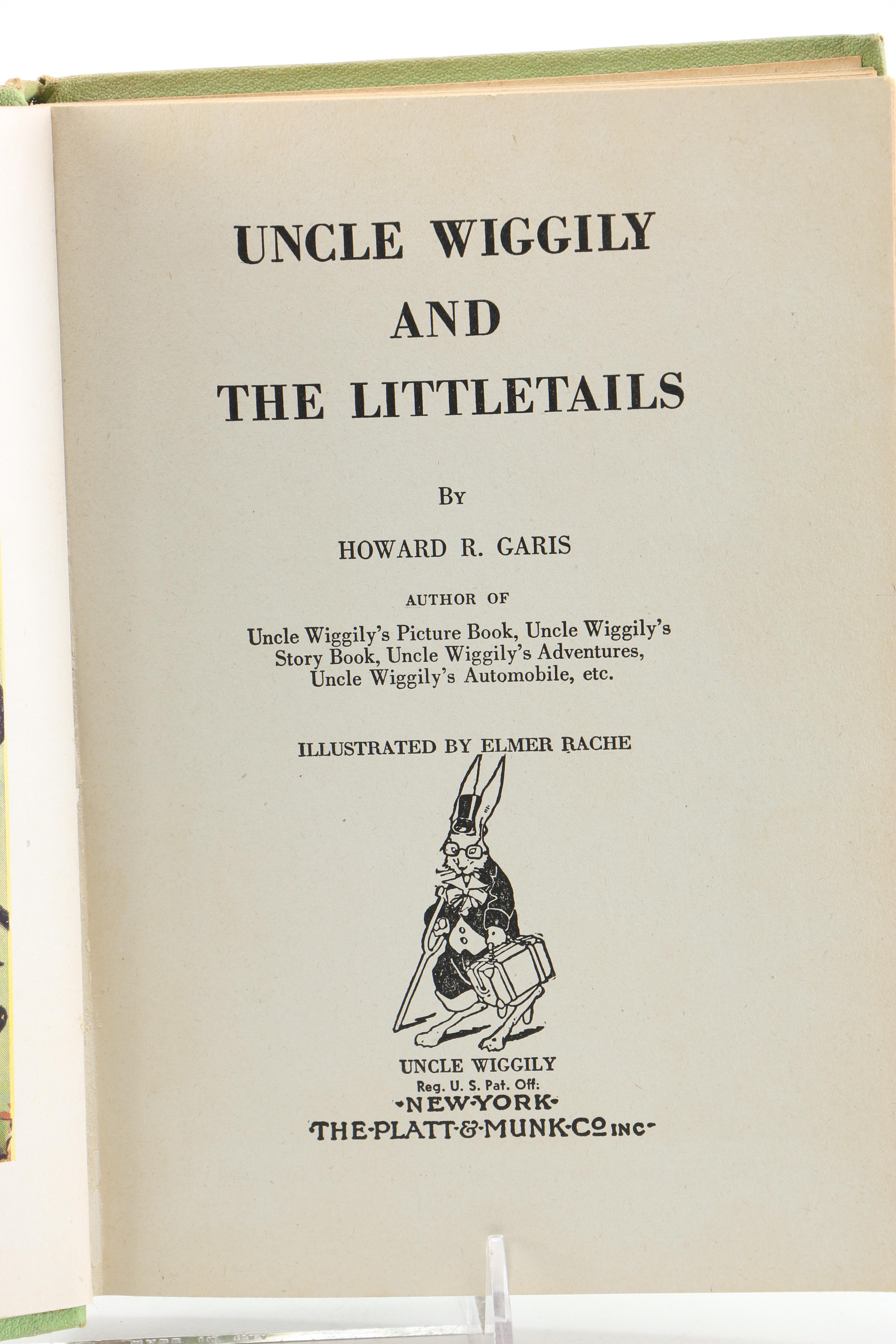 Vintage Uncle Wiggily Books