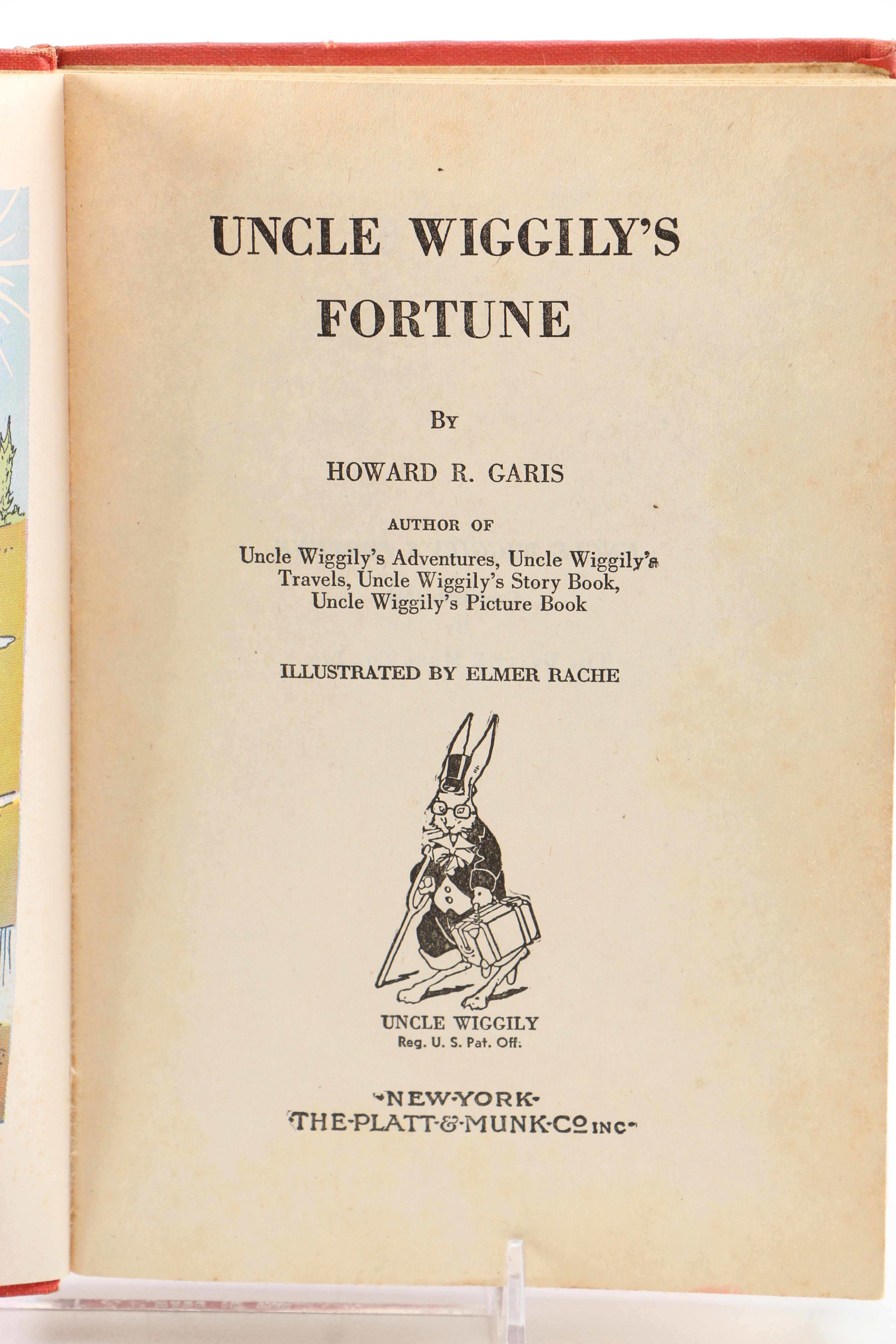 Vintage Uncle Wiggily Books