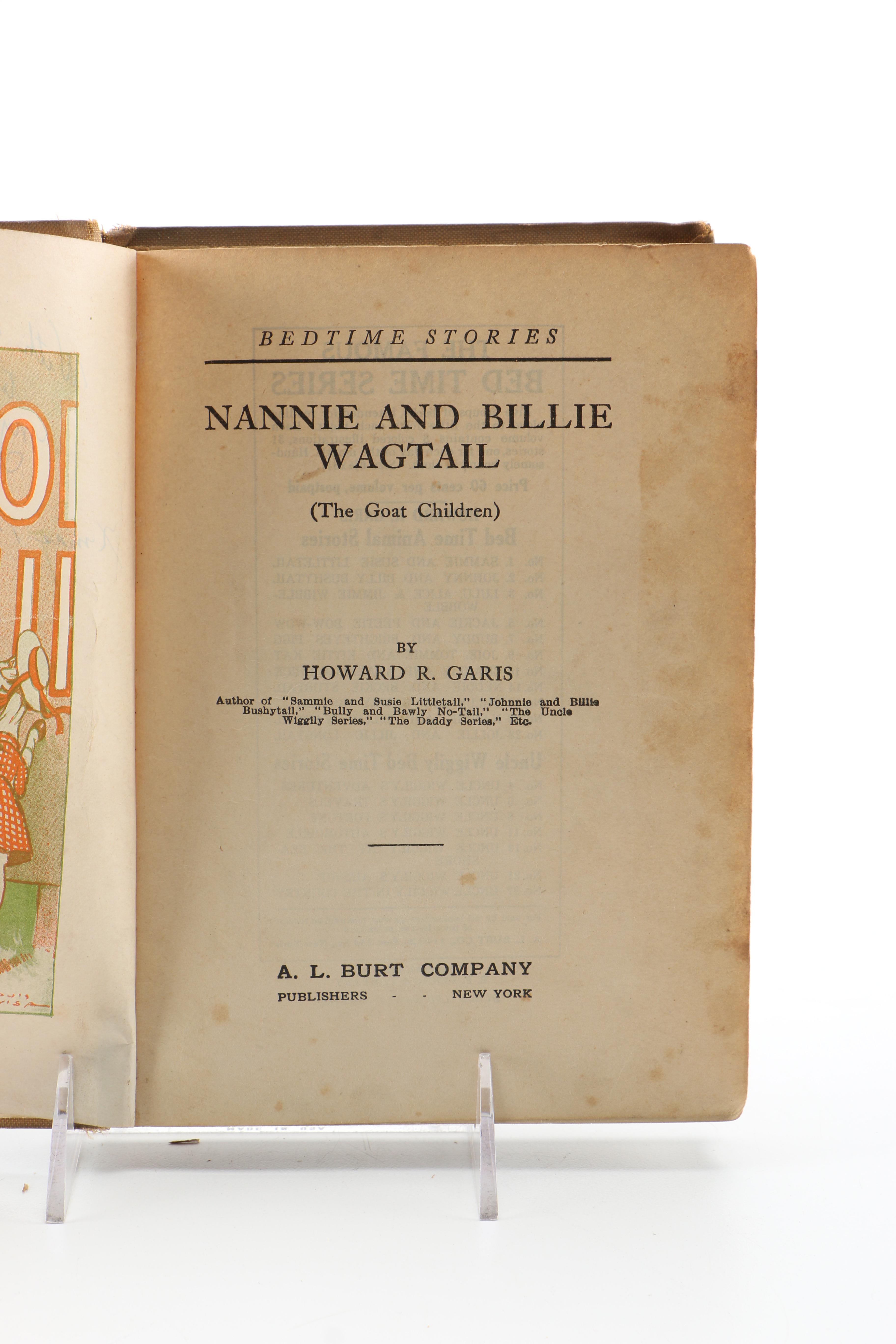 Vintage Uncle Wiggily Books