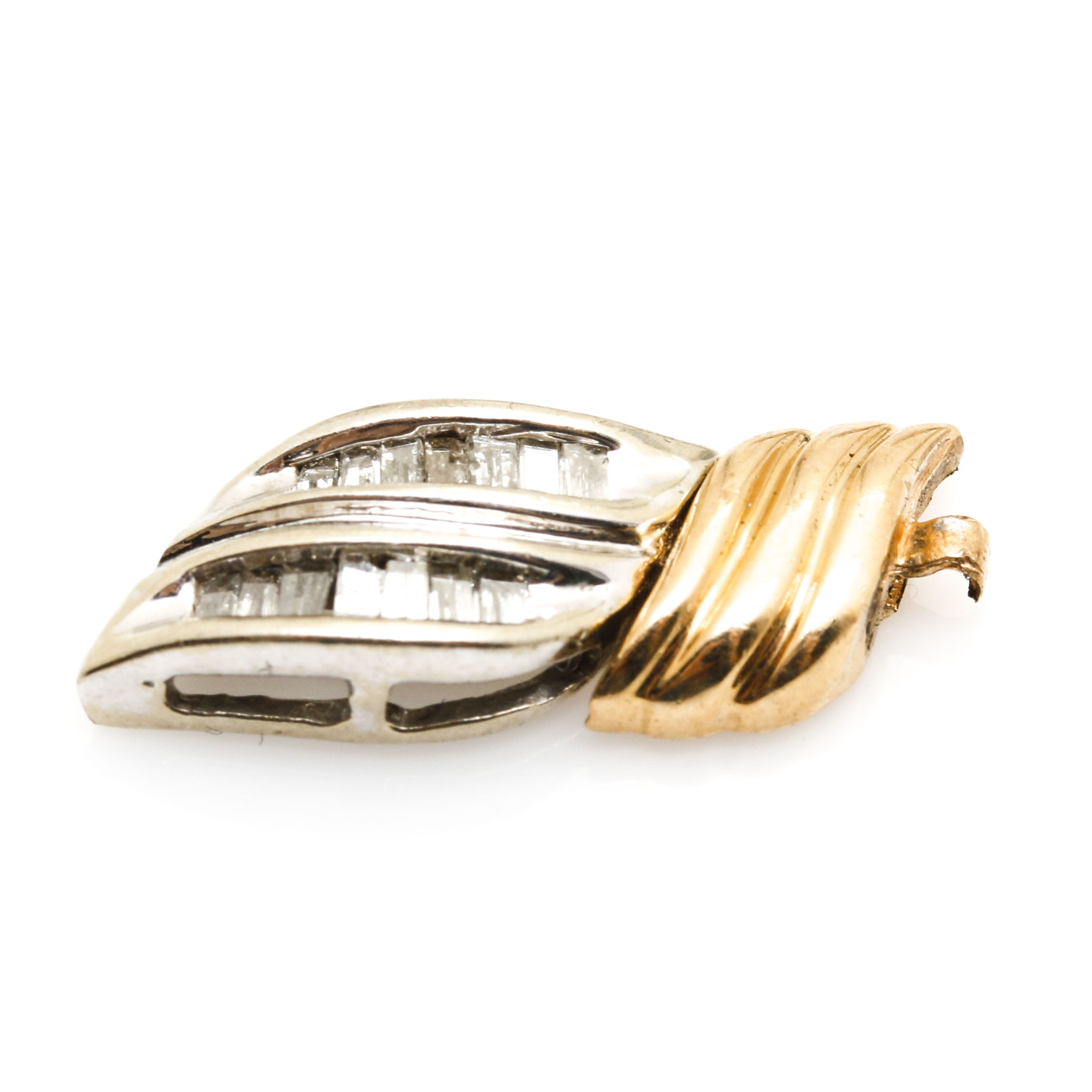 14K White and Yellow Gold 2.52 CTW Diamond Bracelet