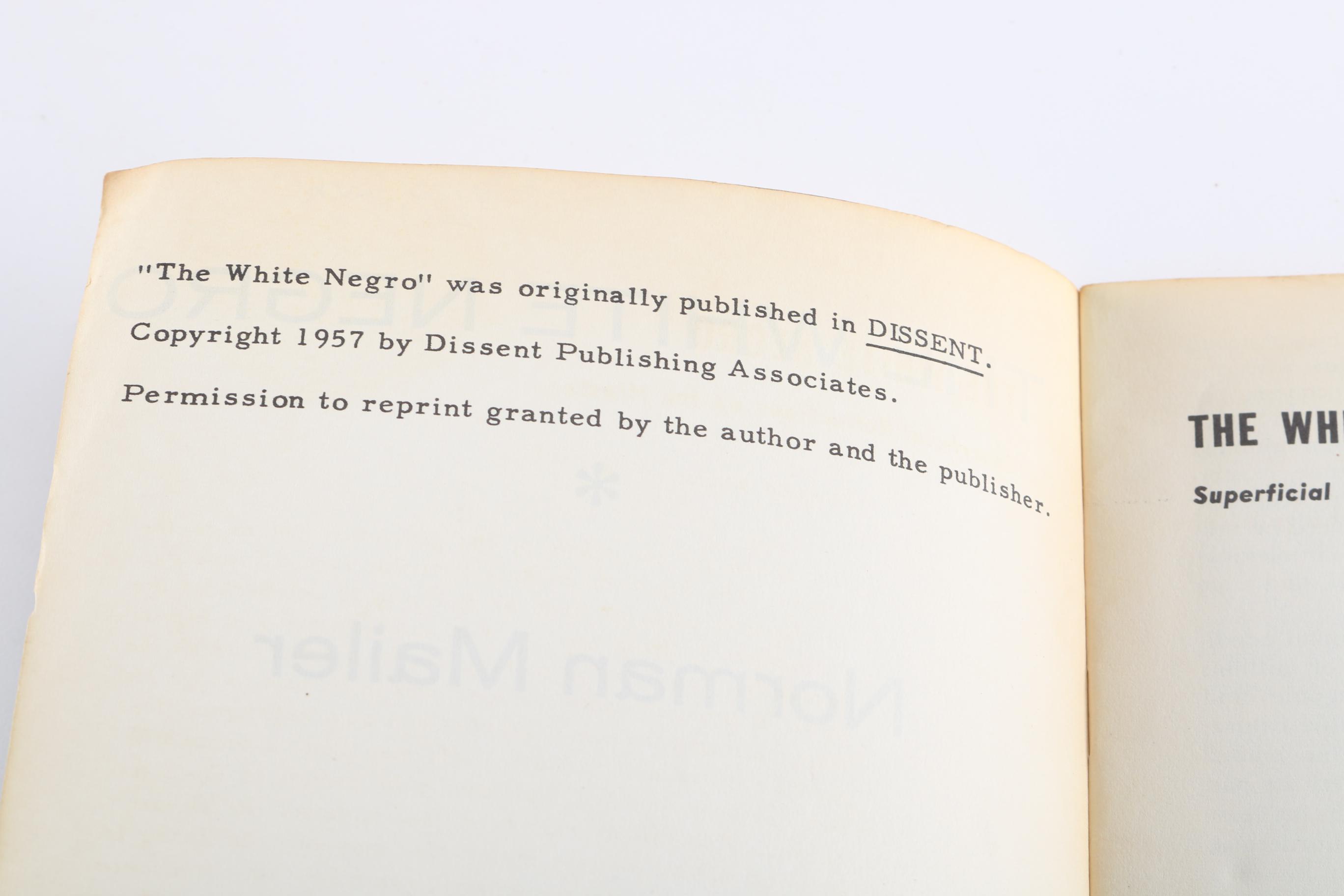 Norman Mailer "The White Negro: Superficial Reflections on the Hipster" and John Le Carré "The Looking Glass War"